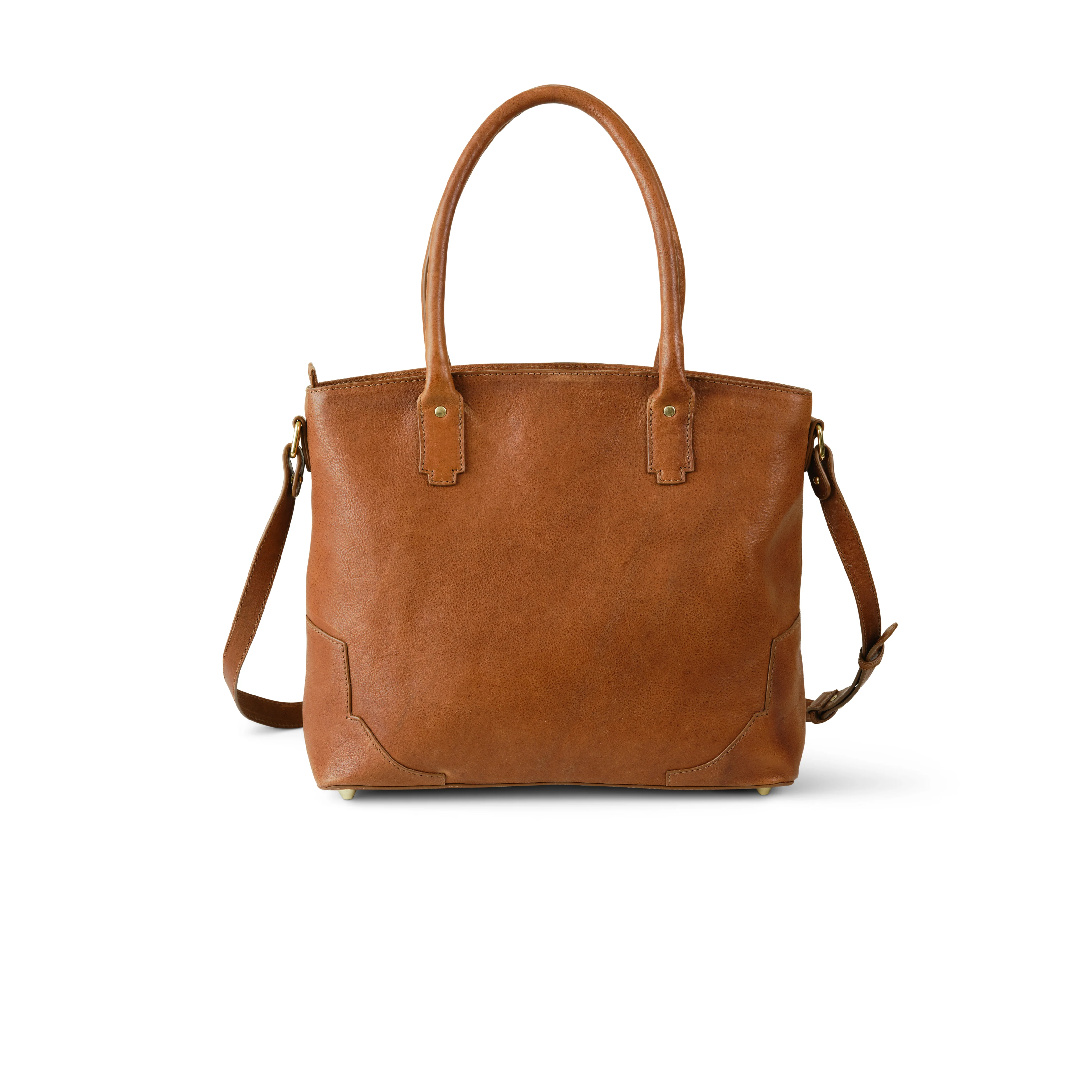 Legacy Leather Zip Tote - Image 2