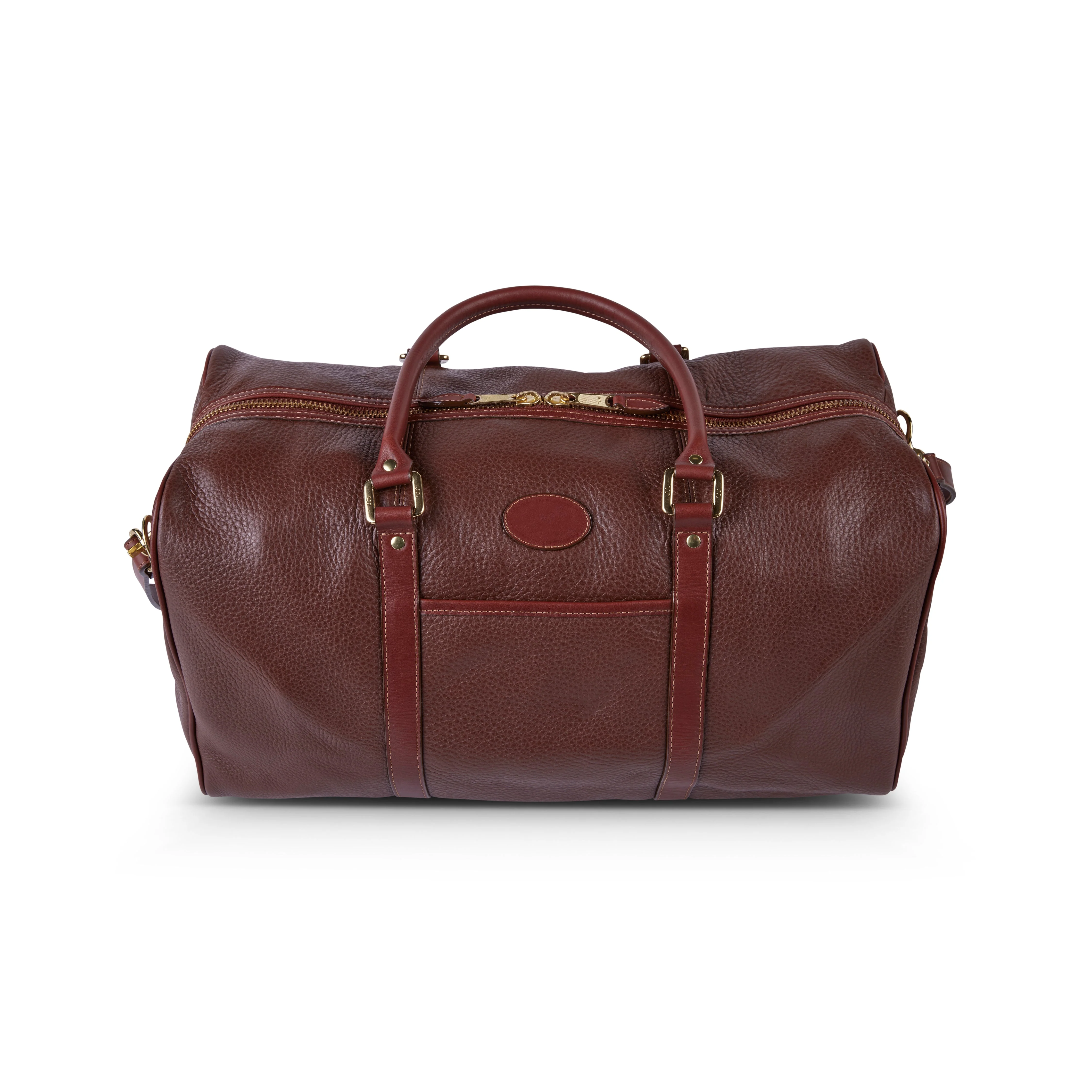 Leather Compañero Duffle, Chaparral - Image 3