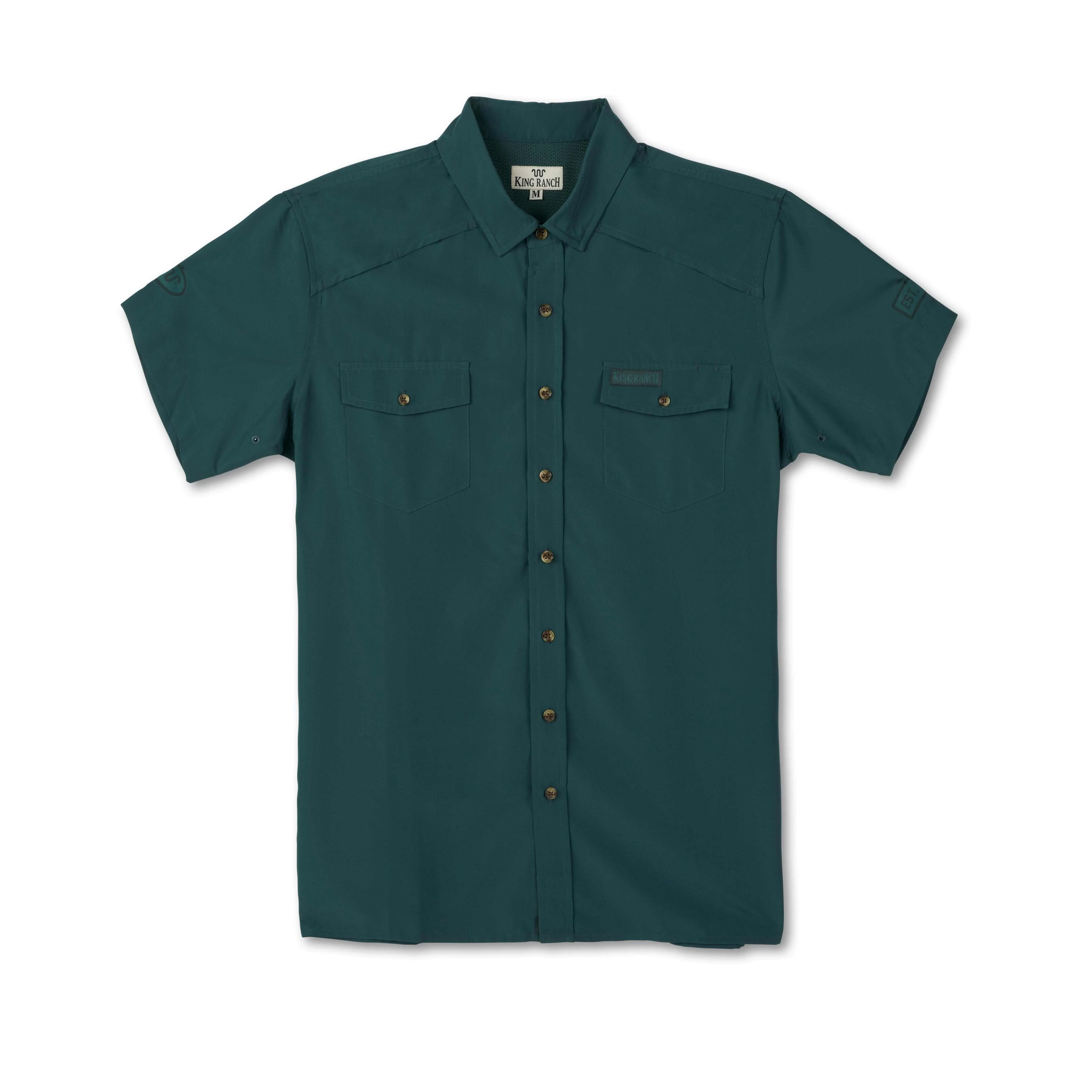 S/S Classic Fishing Shirt with KR Badges - Image 3