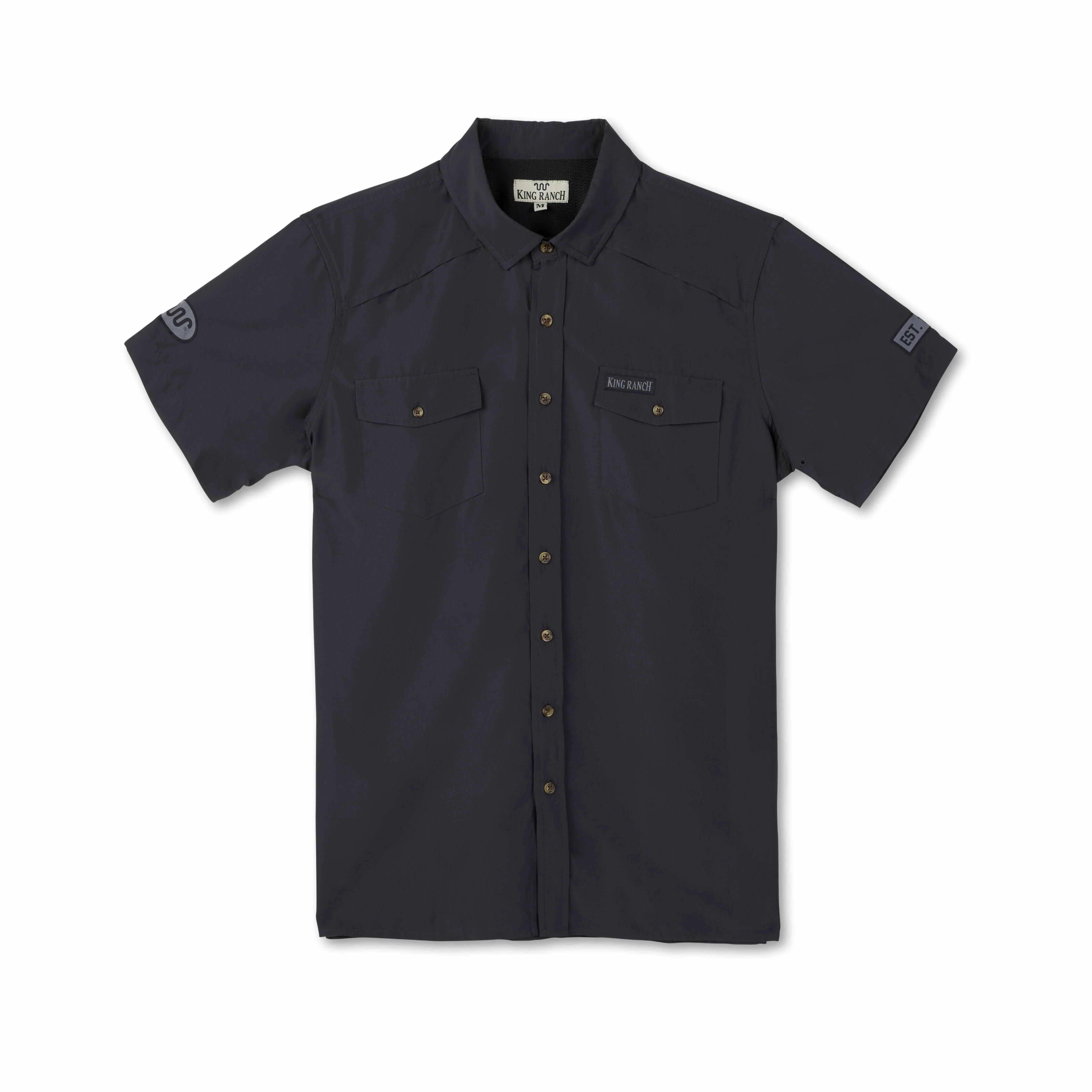 S/S Classic Fishing Shirt with KR Badges - Image 5