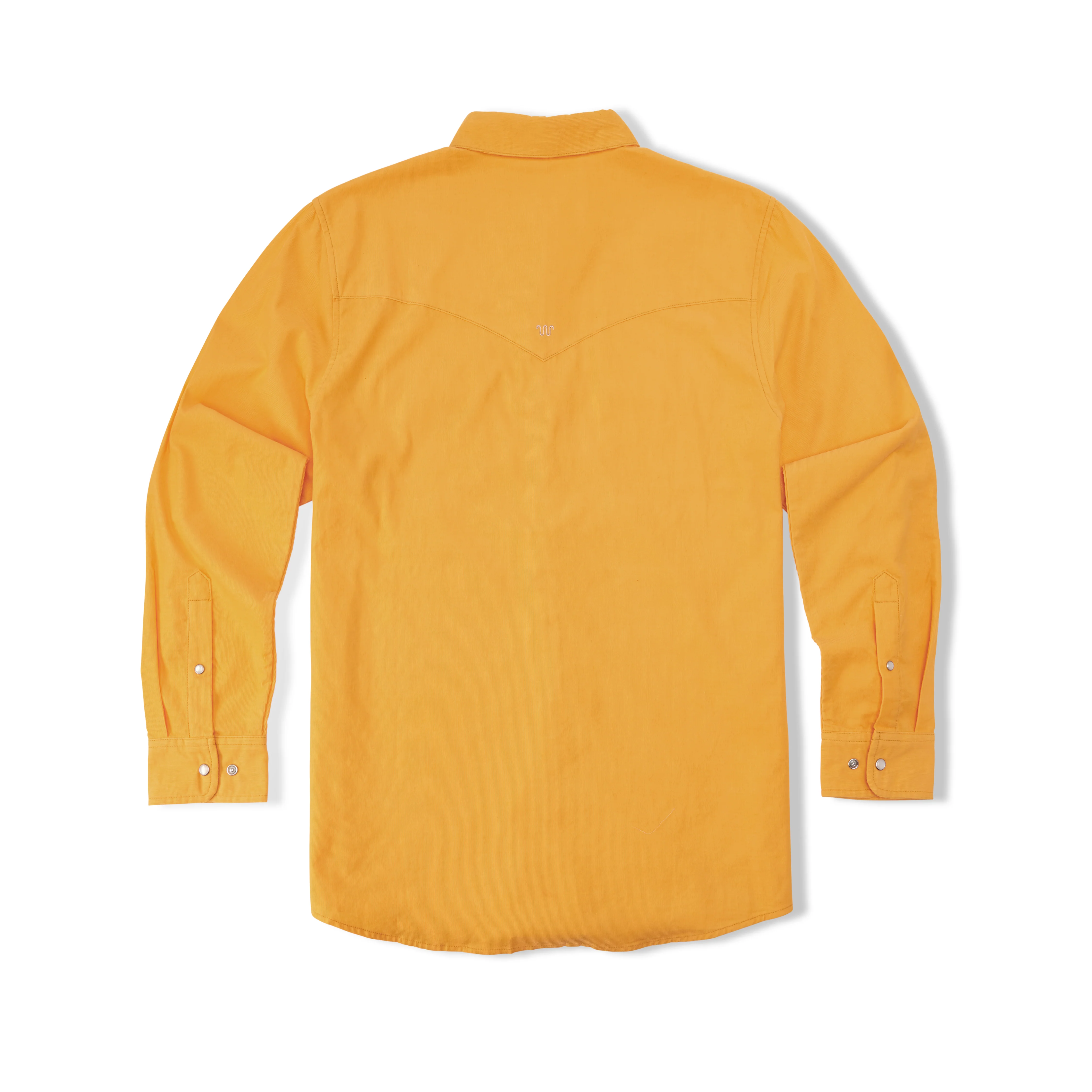 Men's Corduroy Pearl Snap Western Shirt - Image 3