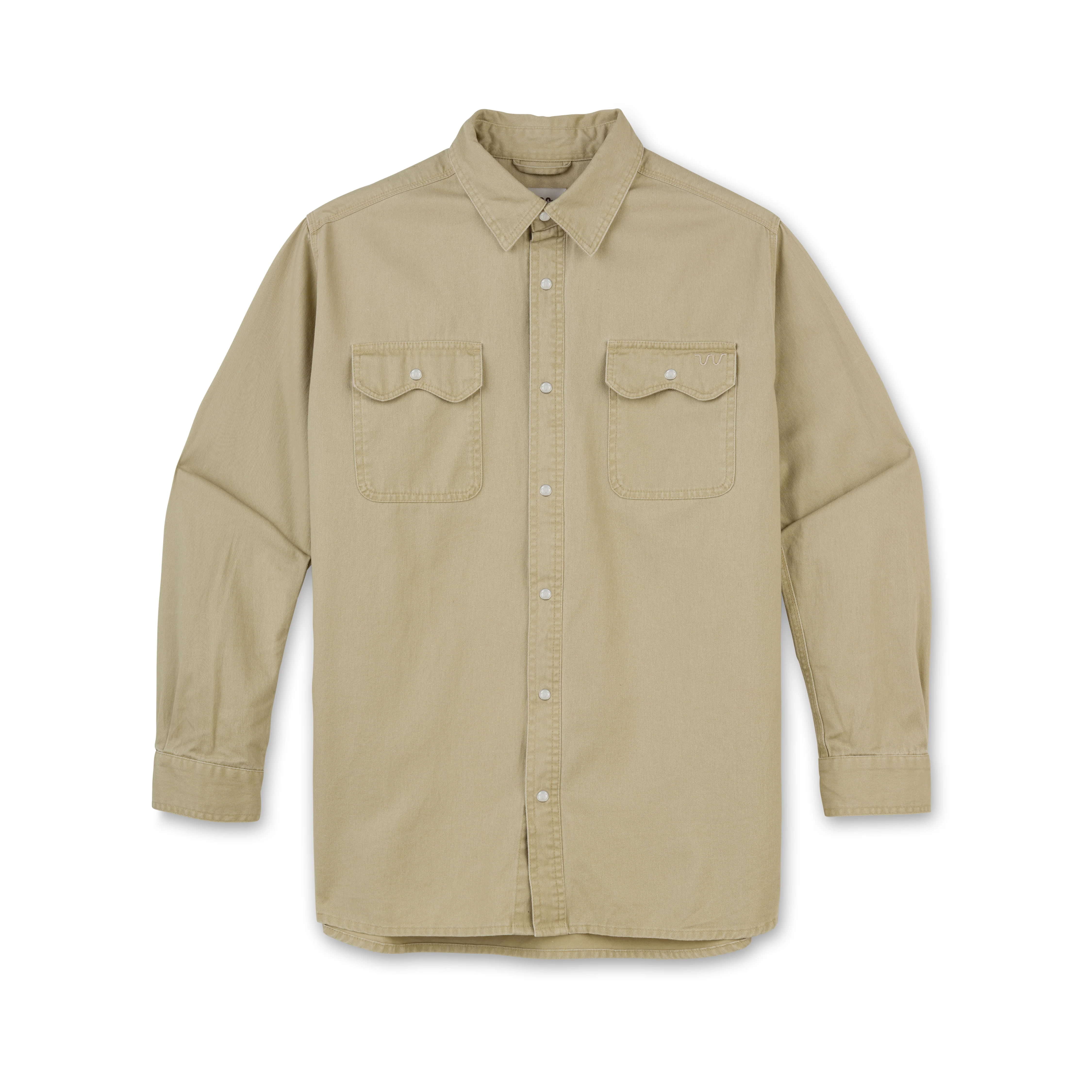 Men's Creek Barn Washed Twill Shirt - Image 5