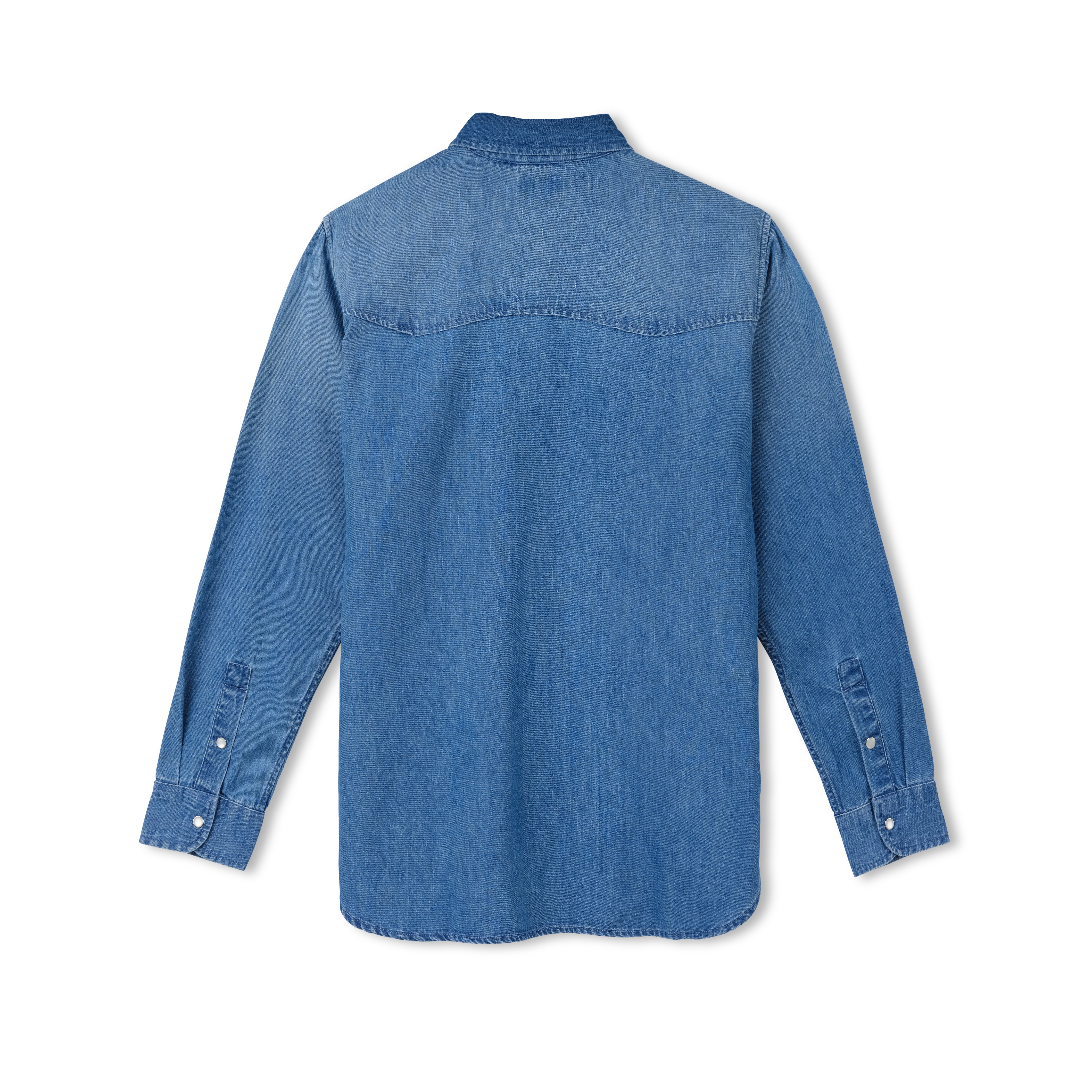 Men's Creek Barn Denim Shirt - Image 3