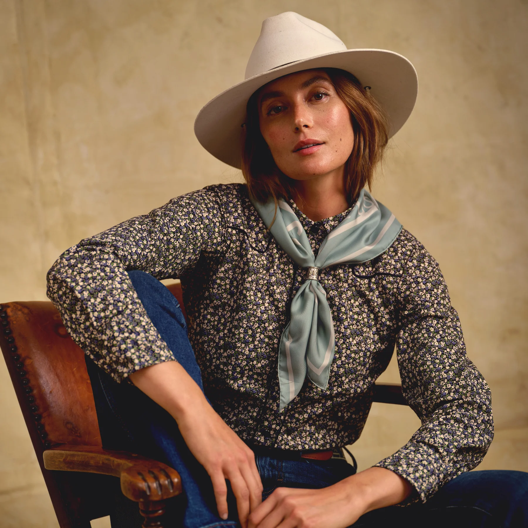 Women's Pearl Snap Ranch Shirt - Image 20