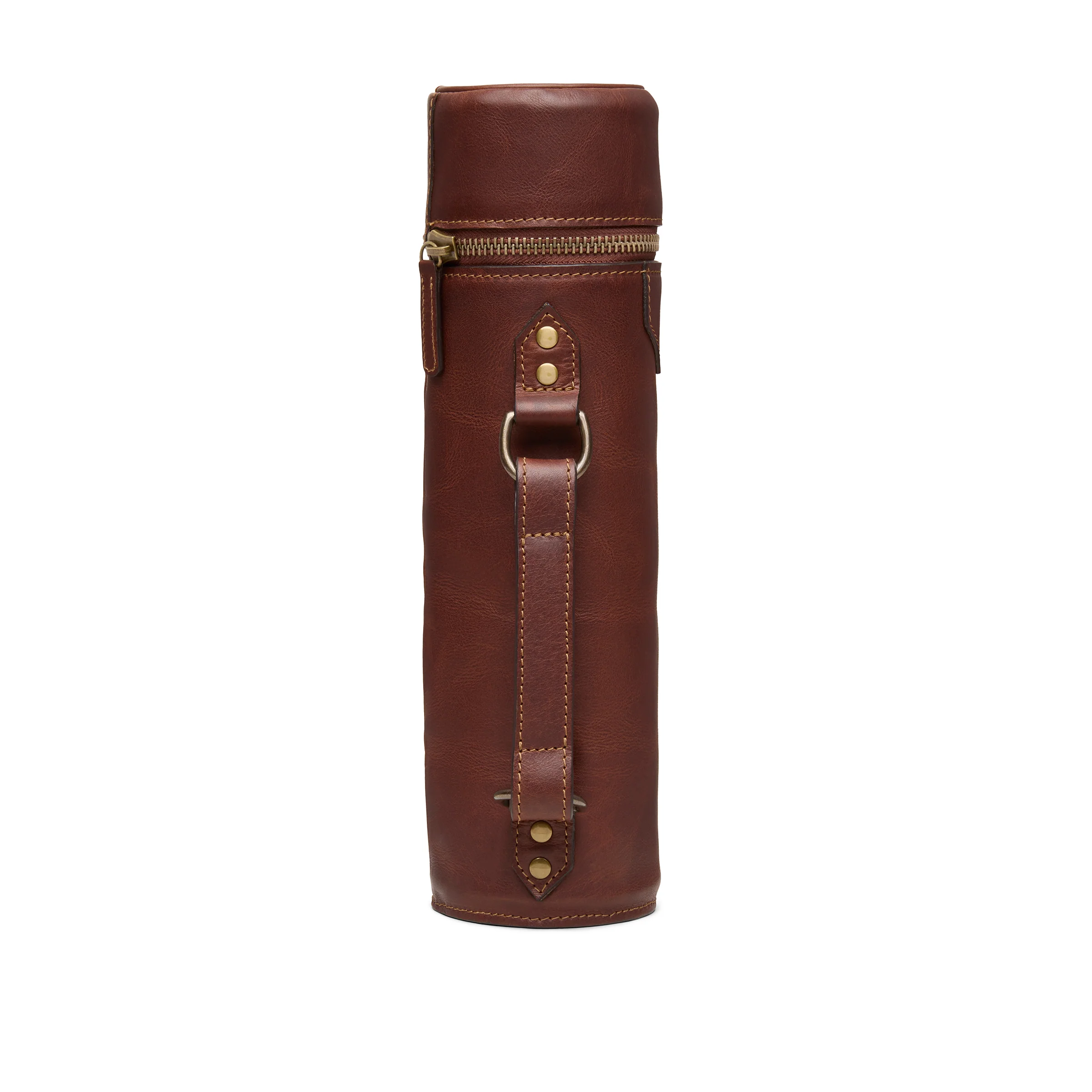 Kineño Leather Single Bottle Wine Carrier - Image 3