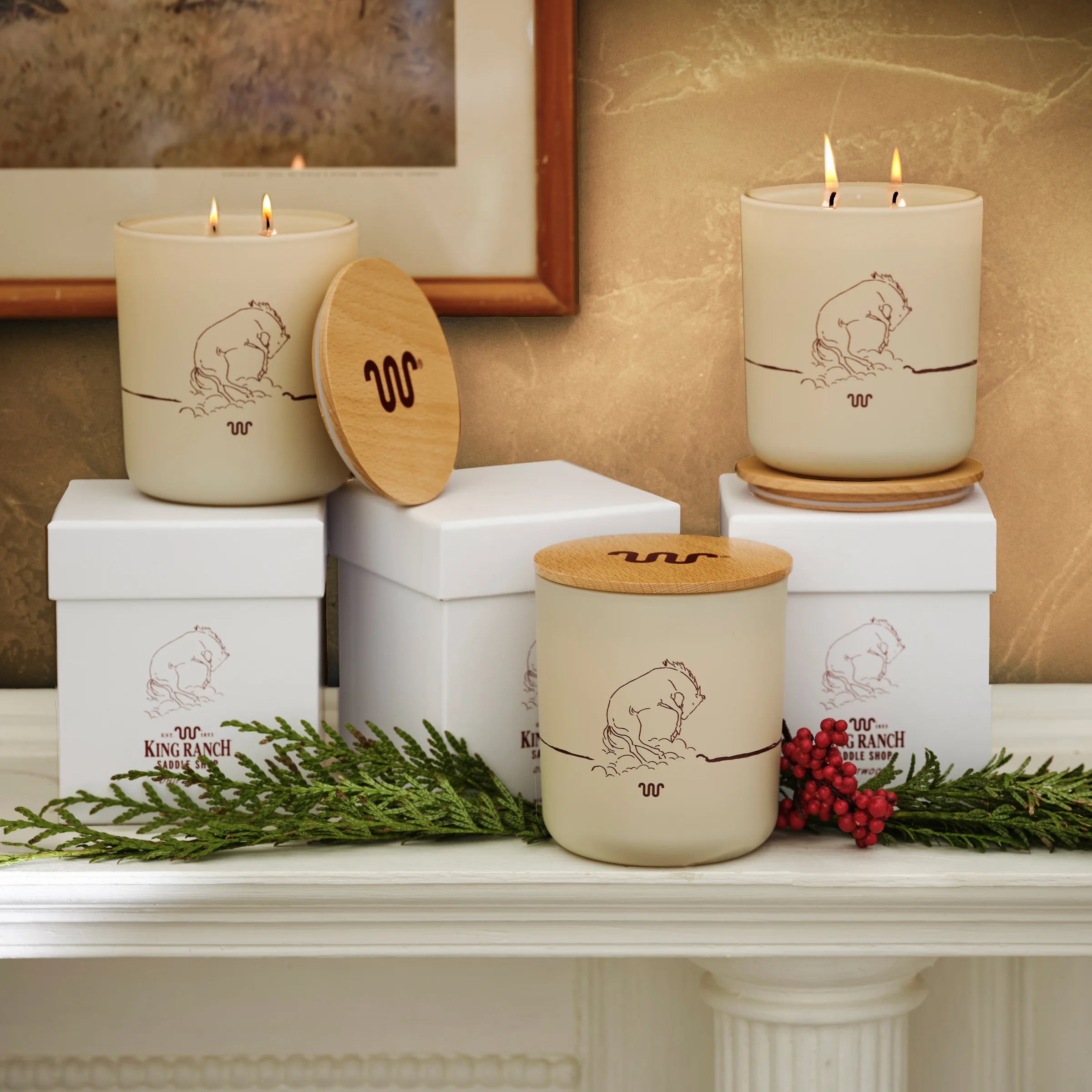 King Ranch Driftwood Candle - Image 5