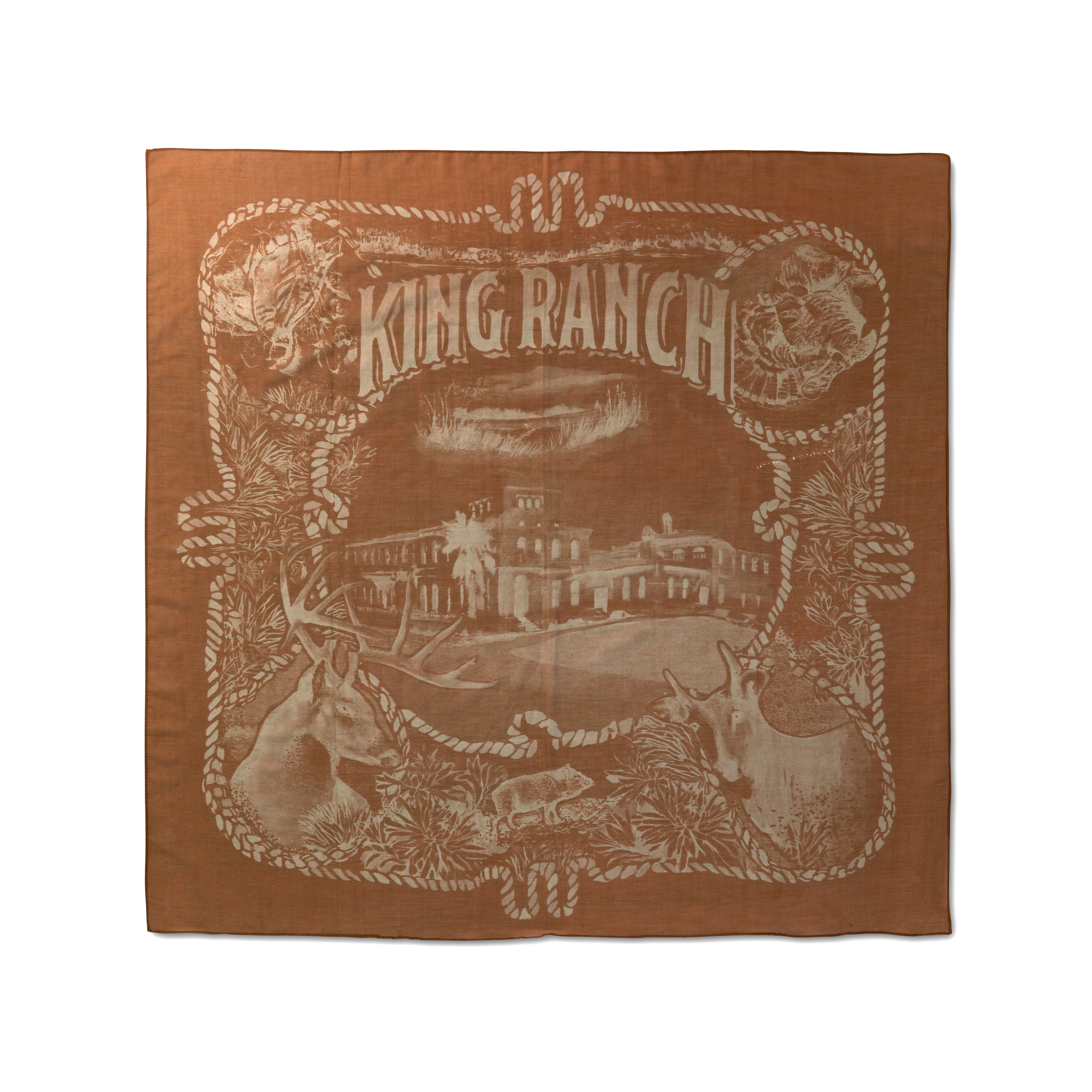 King Ranch Main House and Wildlife Scarf - Image 2