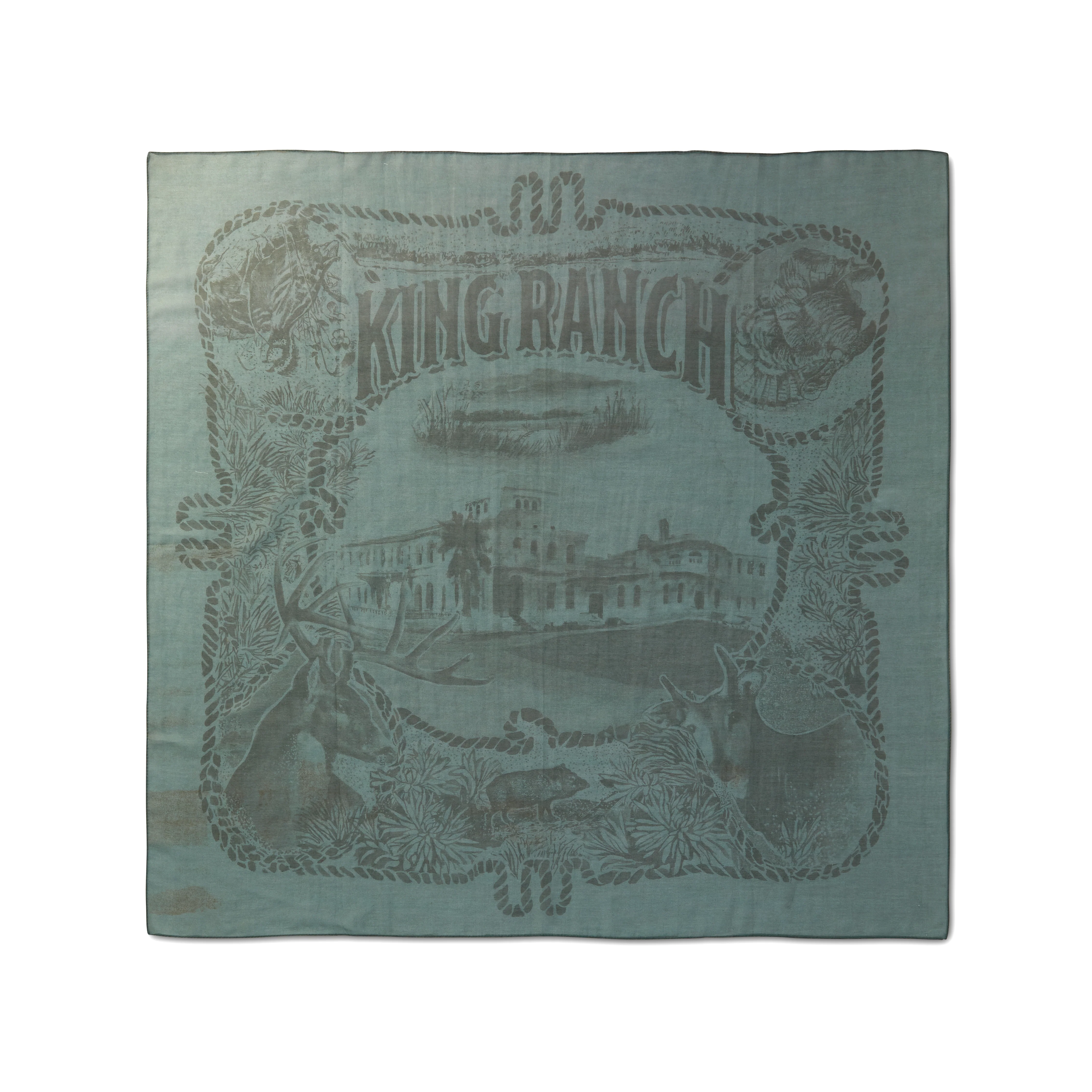 King Ranch Main House and Wildlife Scarf - Image 3