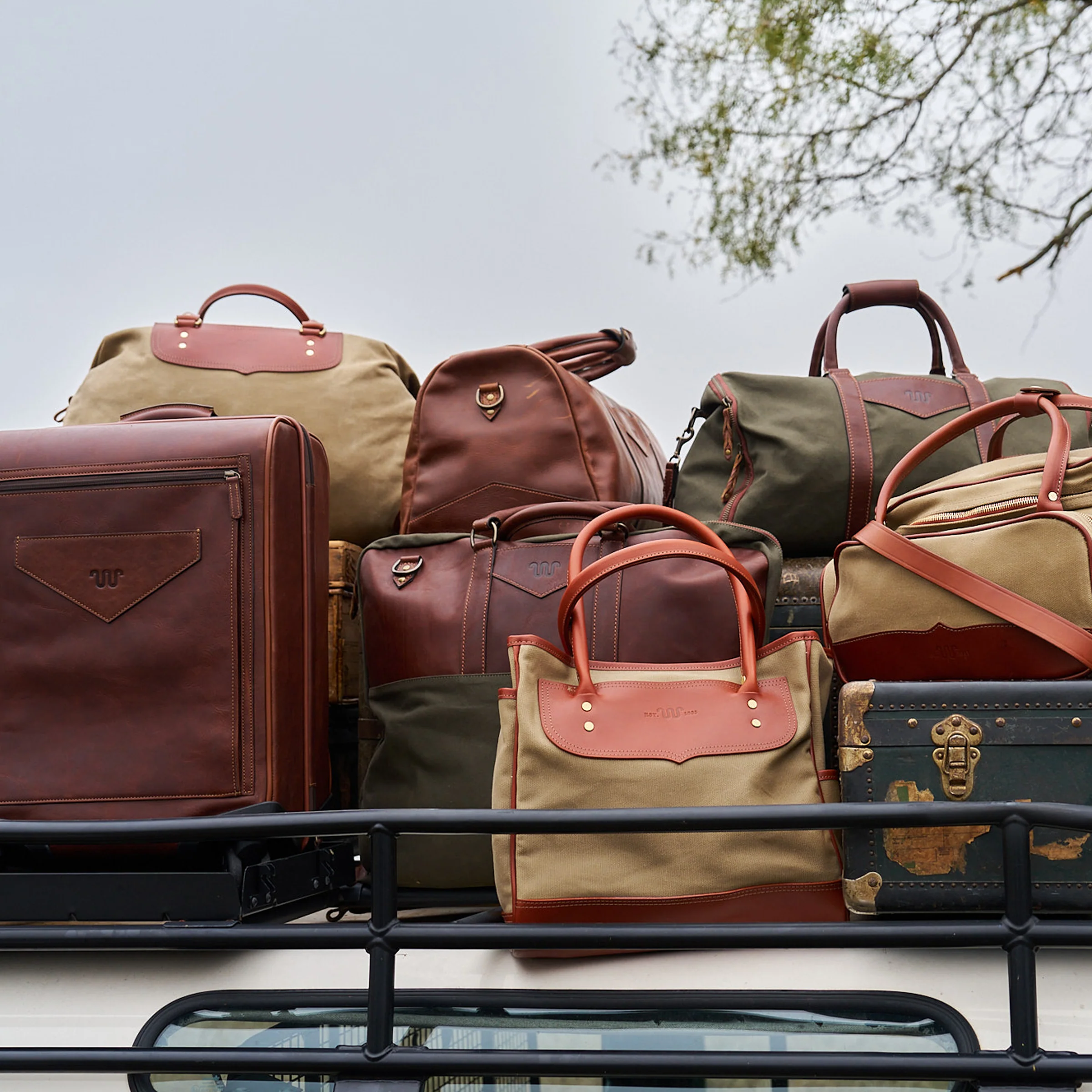 King Ranch Waxed Canvas Field Tote - Image 6