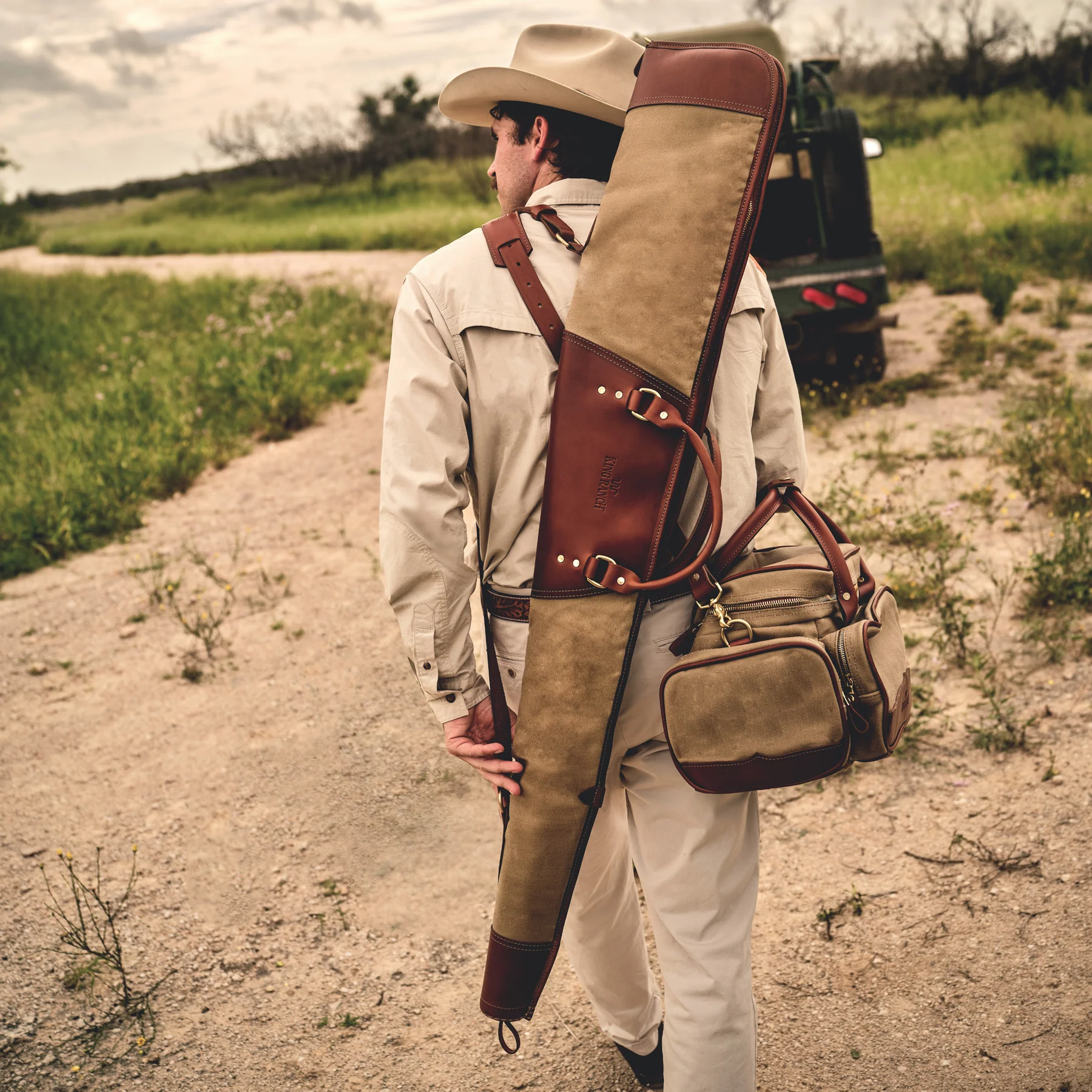 King Ranch Waxed Canvas Range Bag - Image 7
