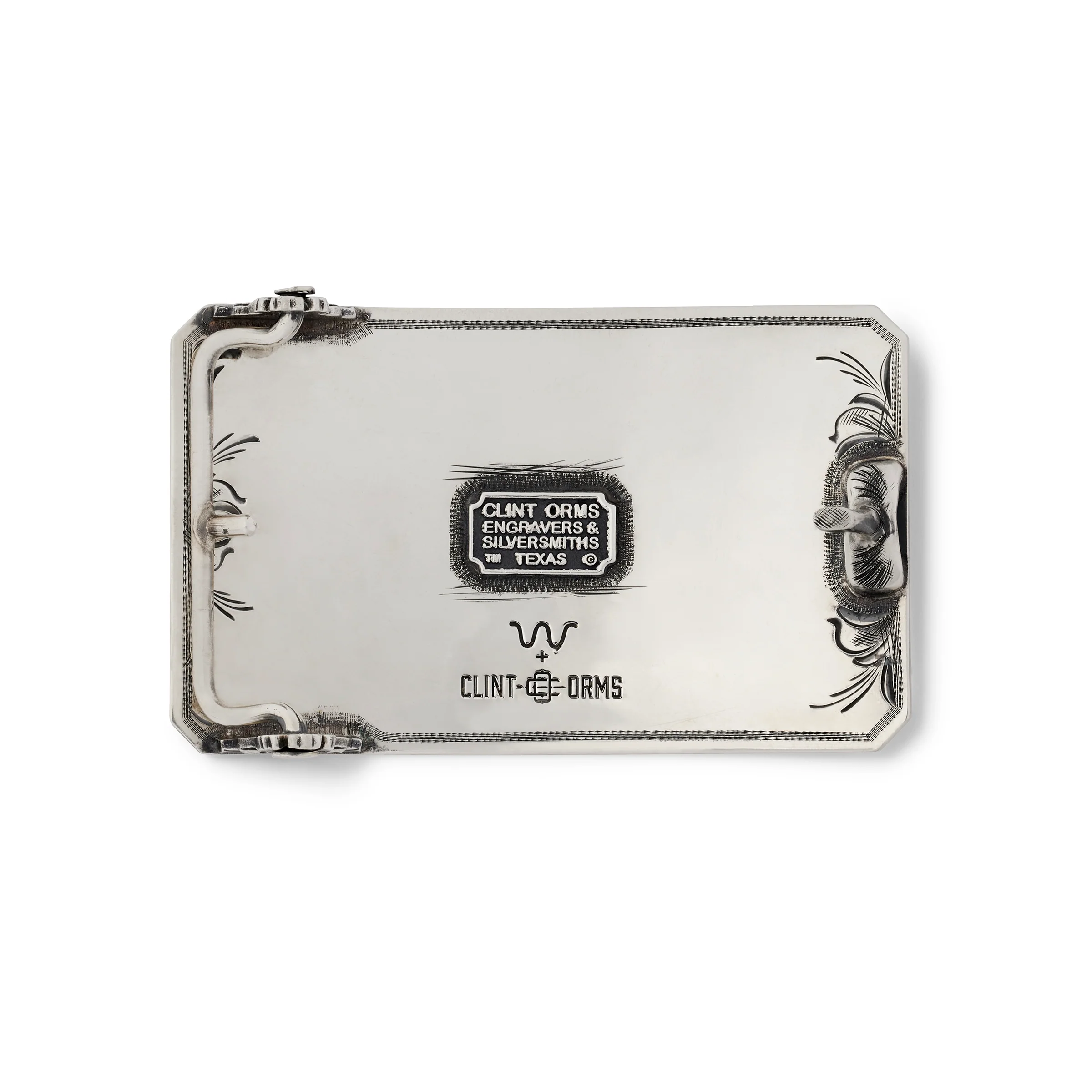 King Ranch X Clint Orms Bull Belt Buckle - Image 3