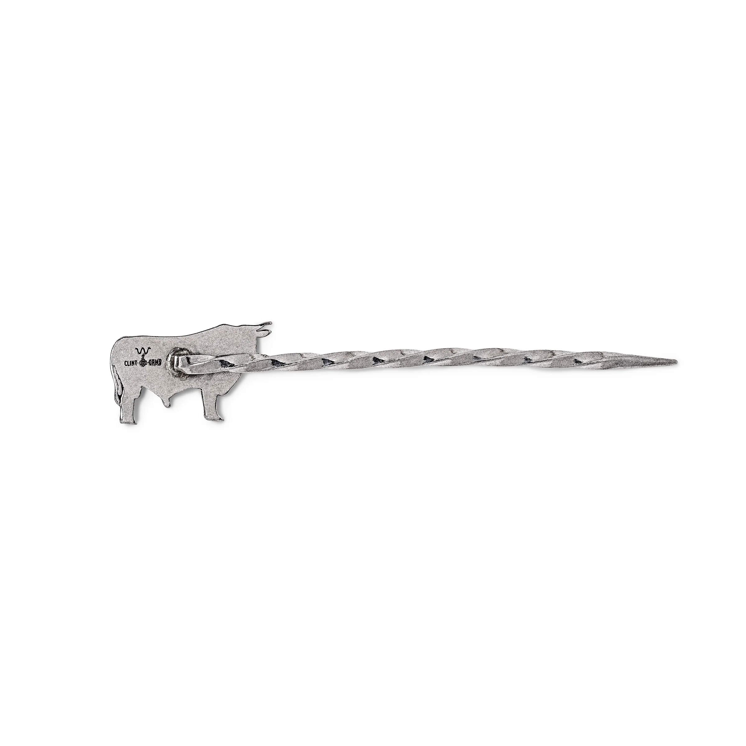 King Ranch X Clint Orms Bull Hat Pin - Image 3