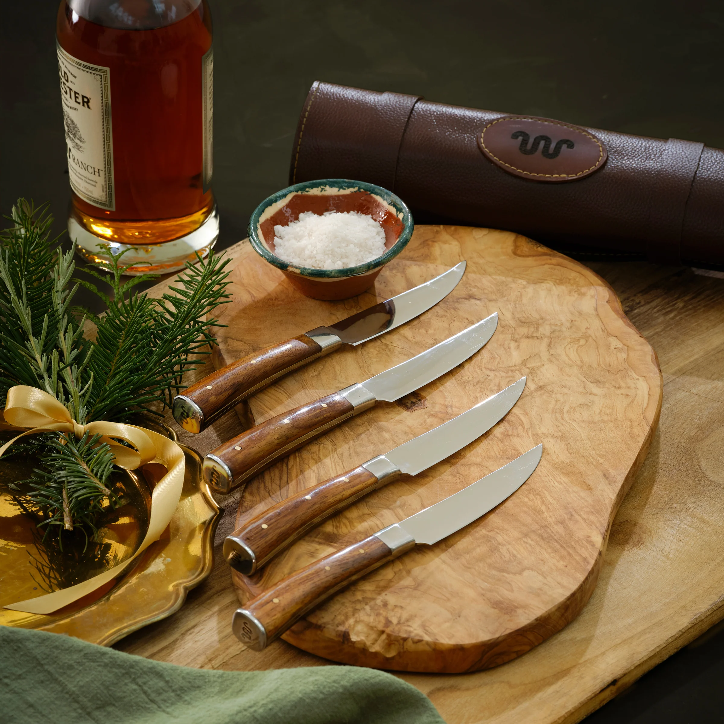 King Ranch Mesquite Steak Knife Set of 4 - Image 7