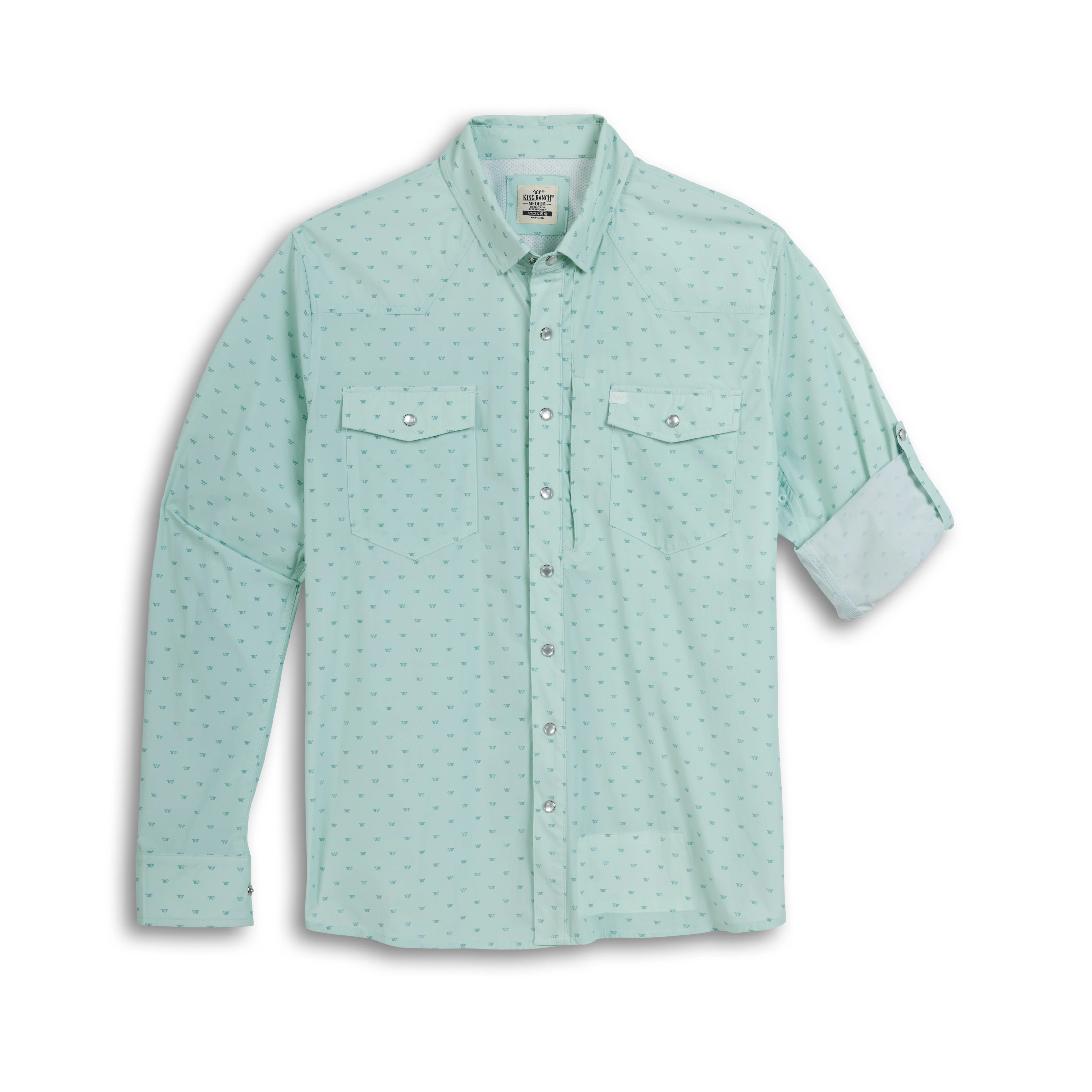 Men's L/S Ultimate Western W Fishing Shirt - Image 3