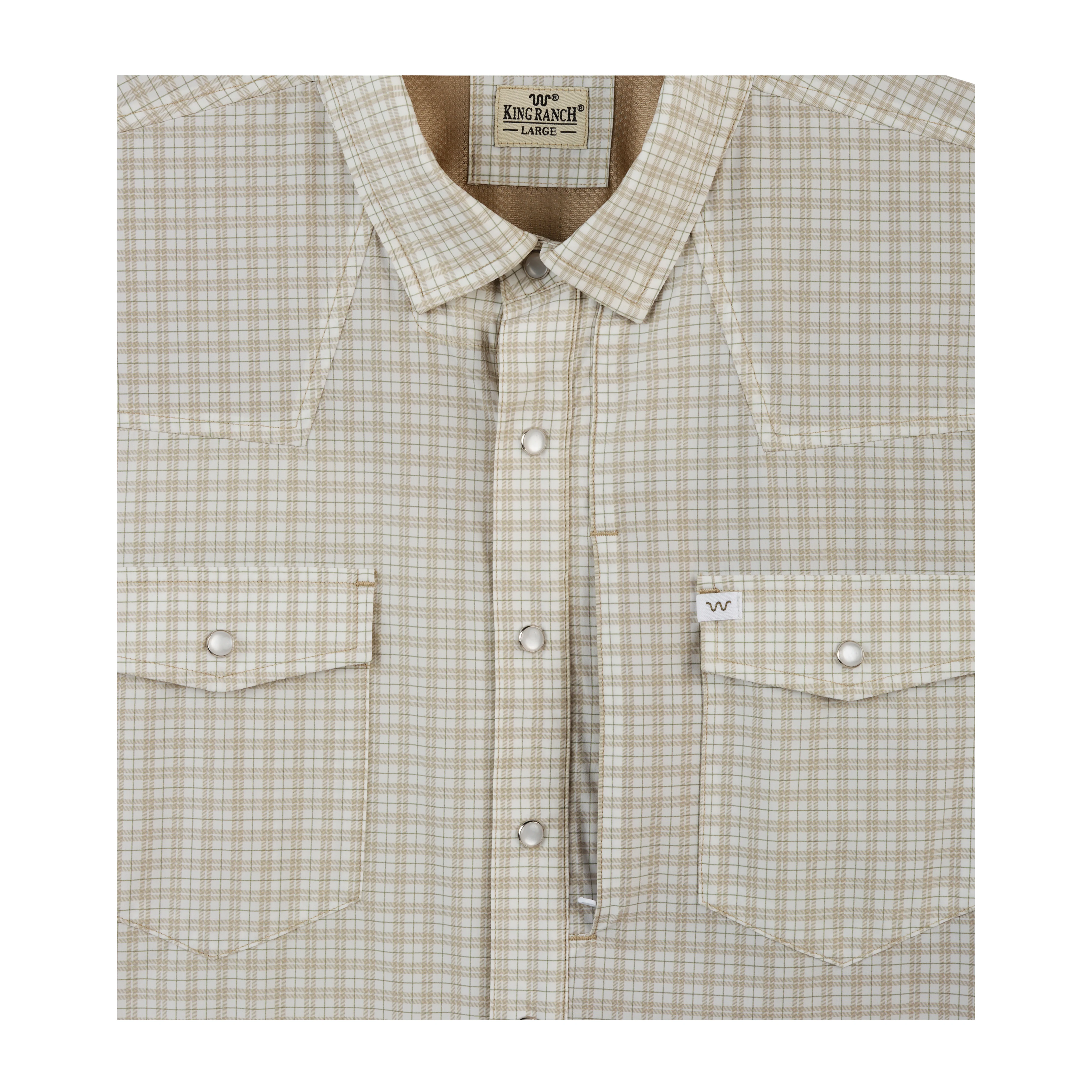 Men's Laguna Madre Short Sleeve Performance Pearl Snap Shirt - Image 15