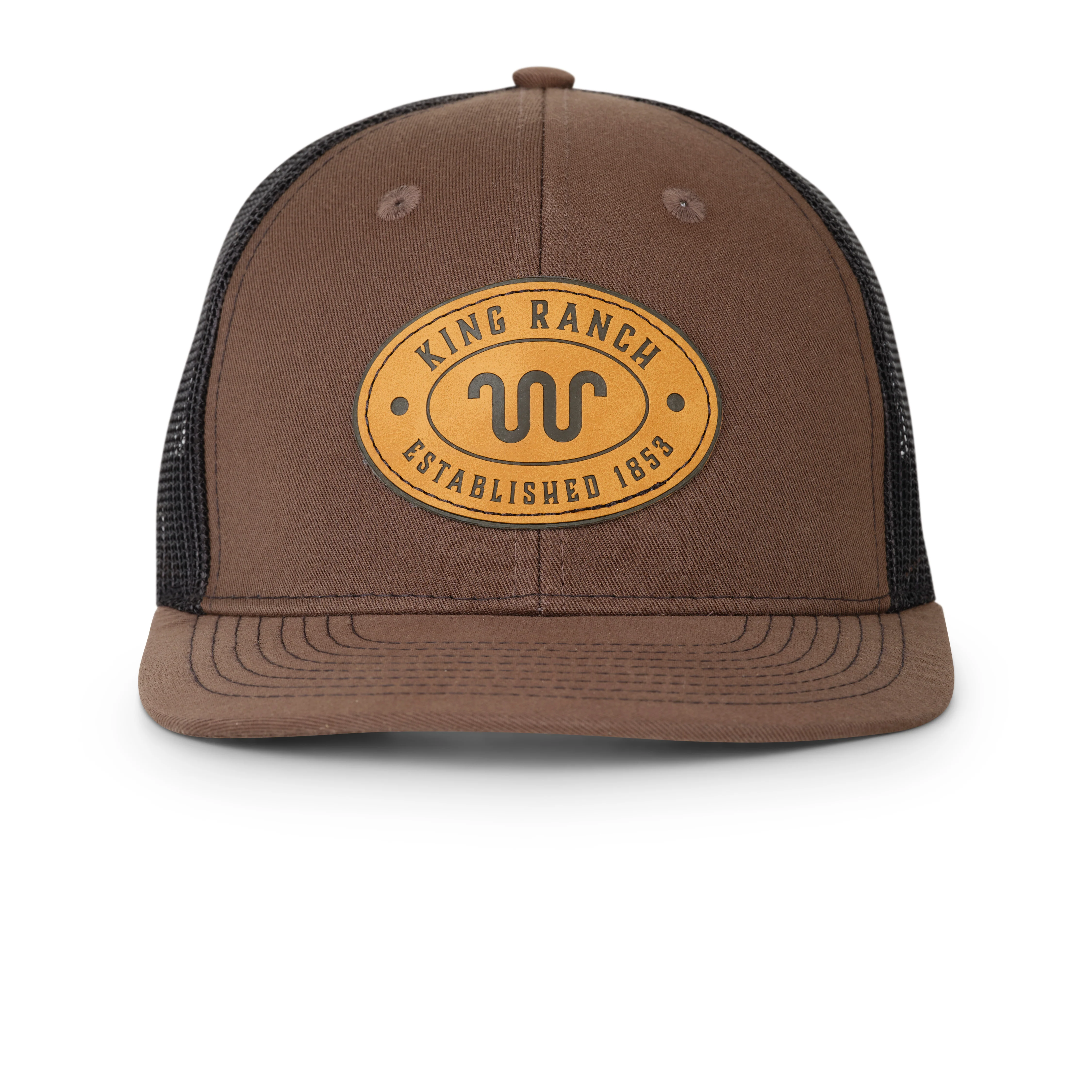 Running W Leather Patch Cap - Image 3