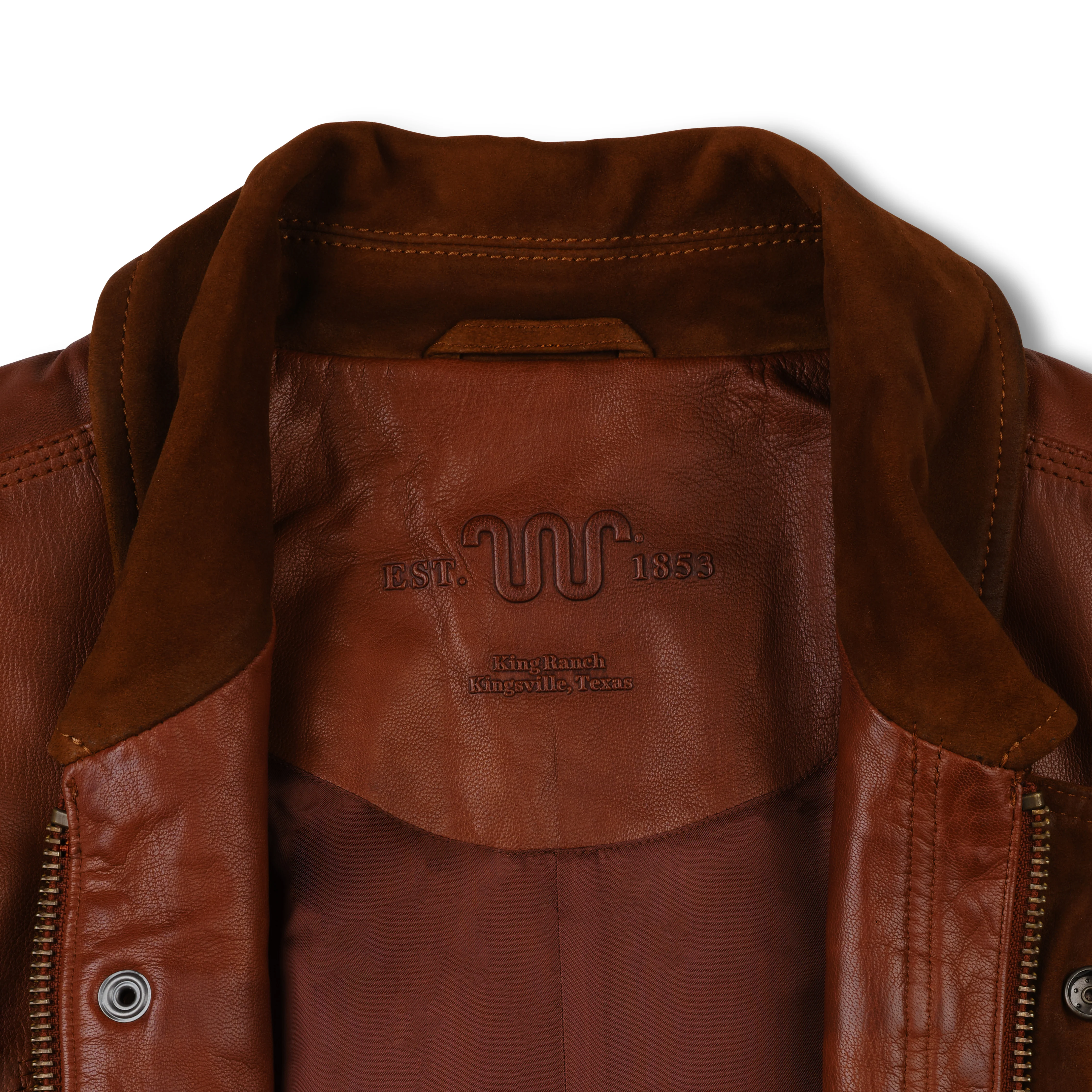 Men’s Leather Ranch Coat - Image 5