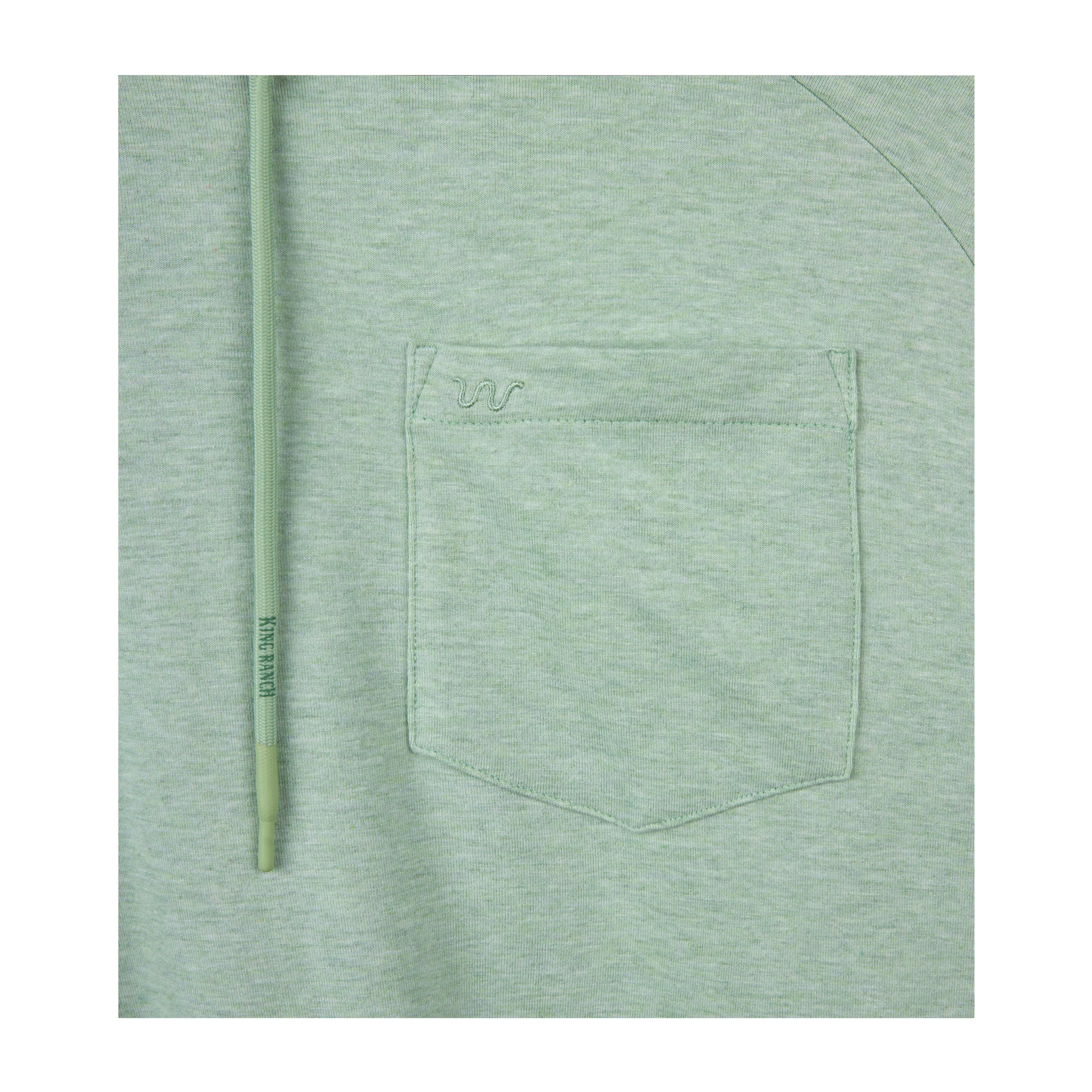 Men's Lightweight Heathered Bamboo Hoodie - Image 3
