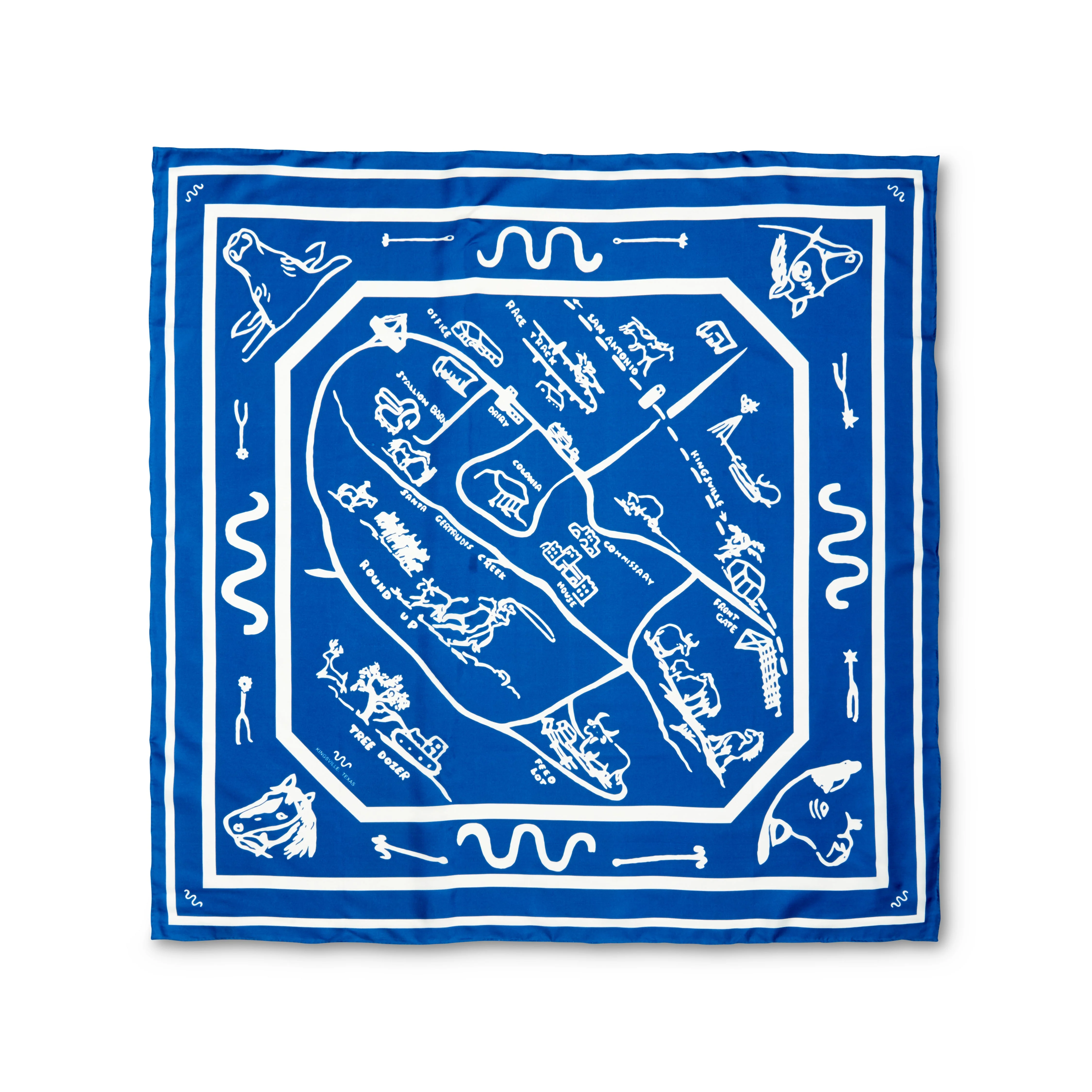 Loop Road Silk Scarves 36 X 36 - Image 4