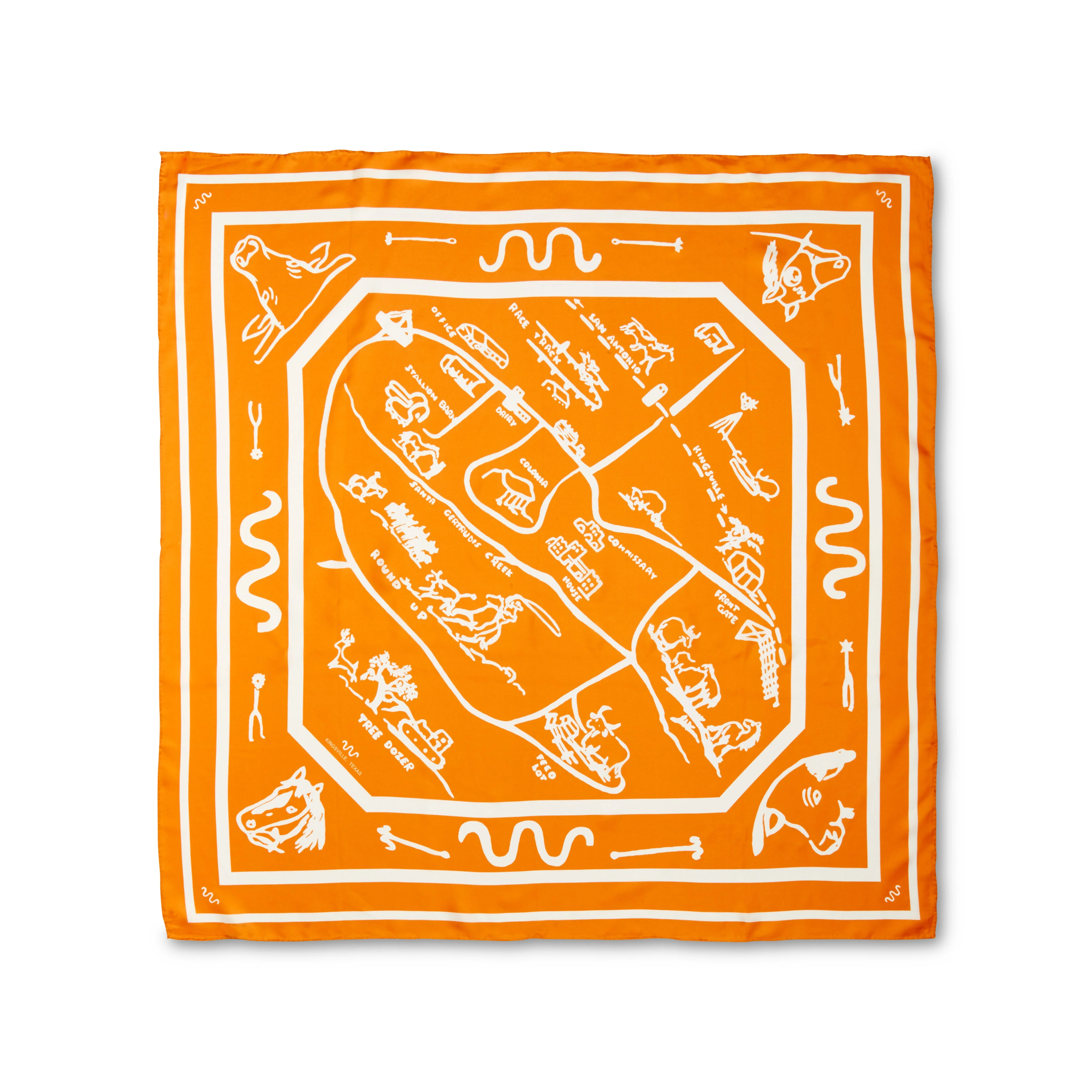 Loop Road Silk Scarves 36 X 36 - Image 5