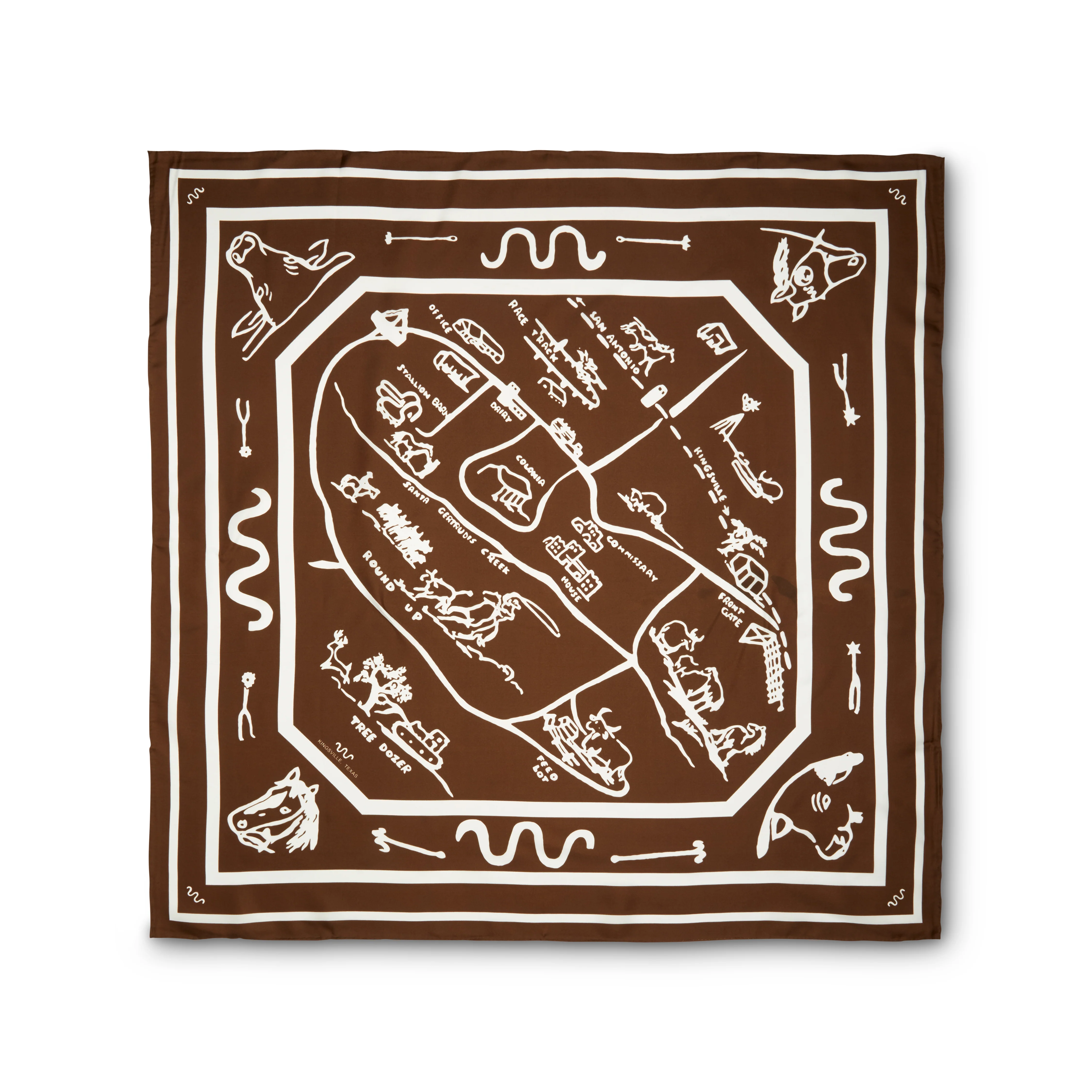 Loop Road Silk Scarves 36 X 36 - Image 7