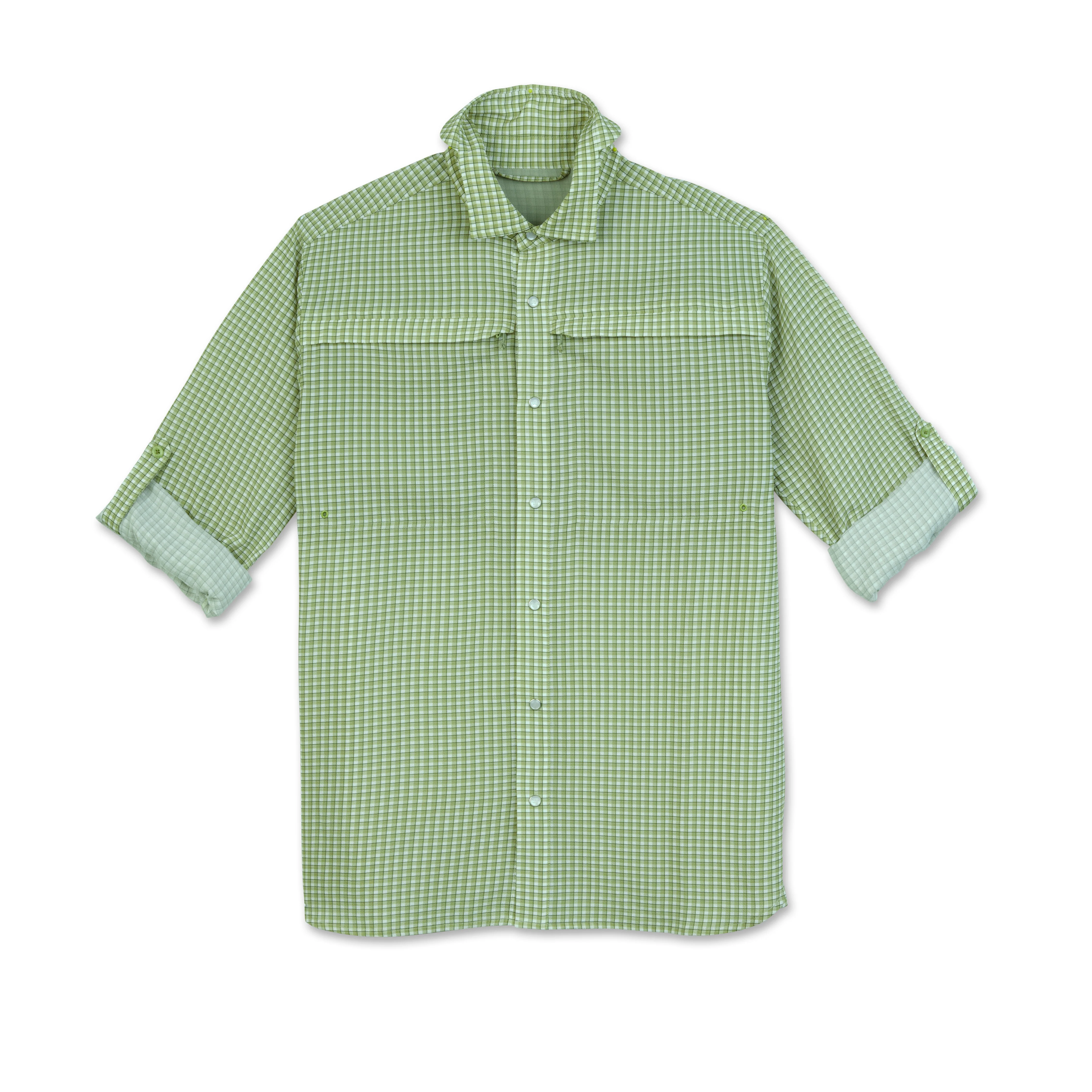 Men's Micro Plaid Bay Shirt - Image 2