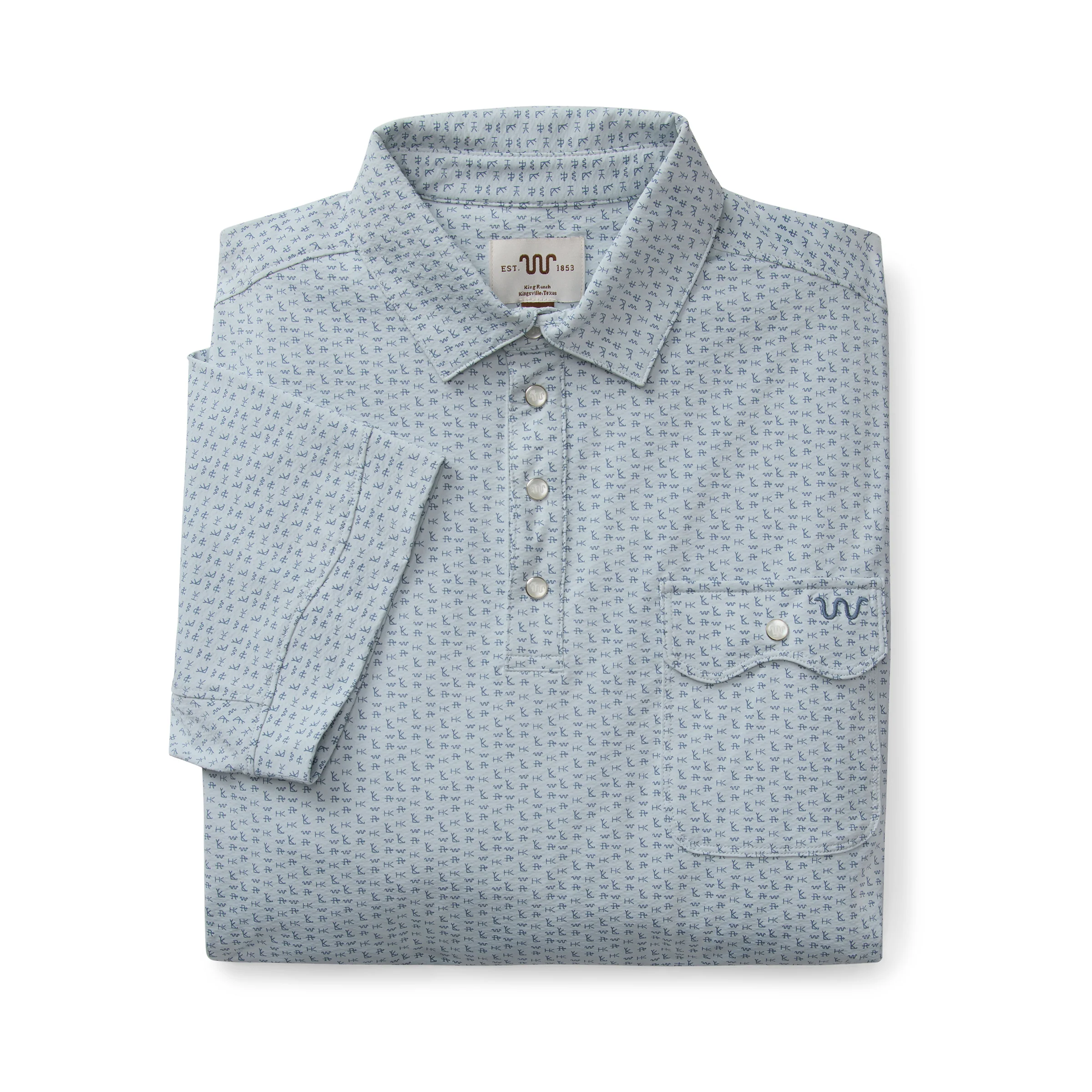 Men's Blue Norther™ Ranch Polo, Brands - Image 3