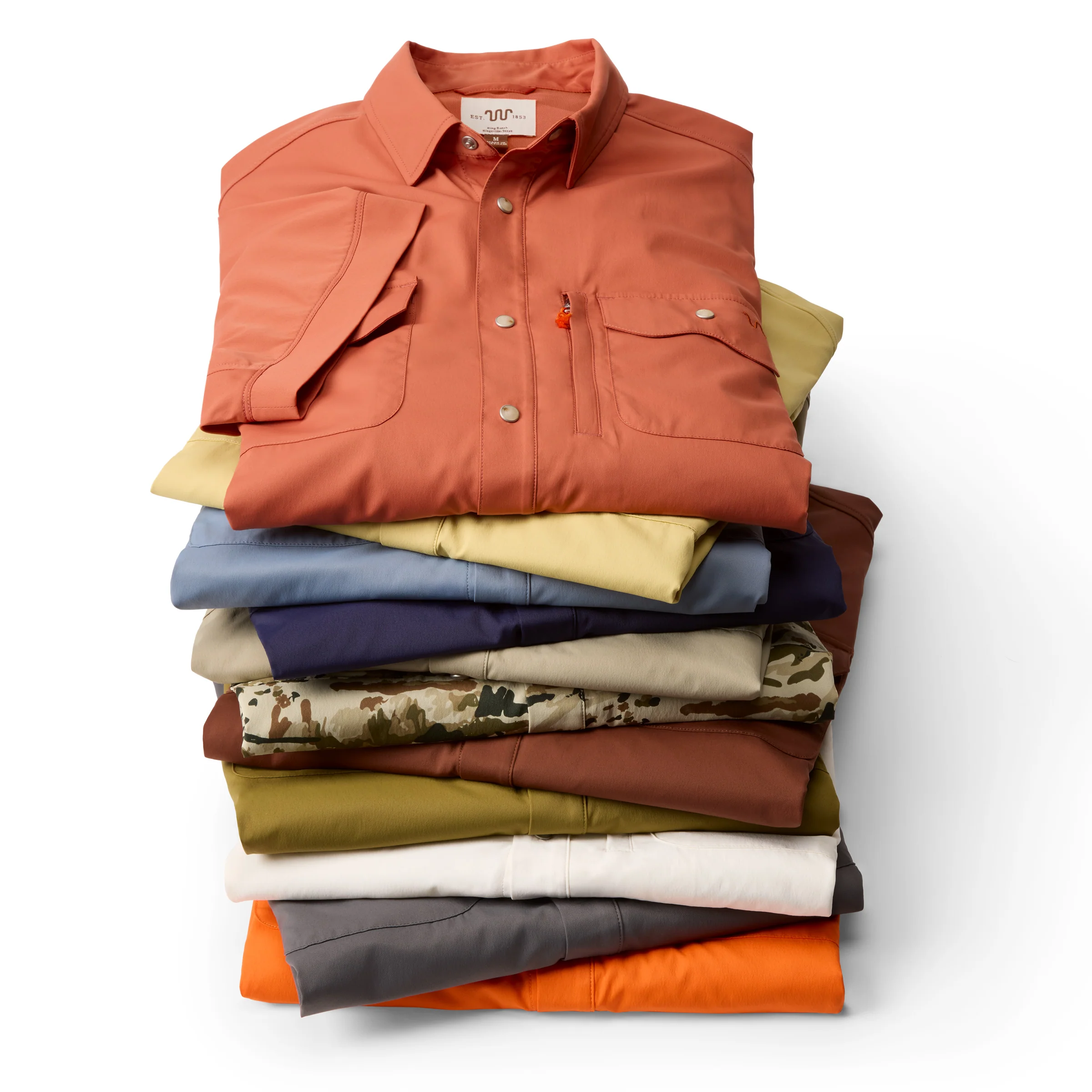 Men's Blue Norther™ Short Sleeve Tech Shirt - Image 25