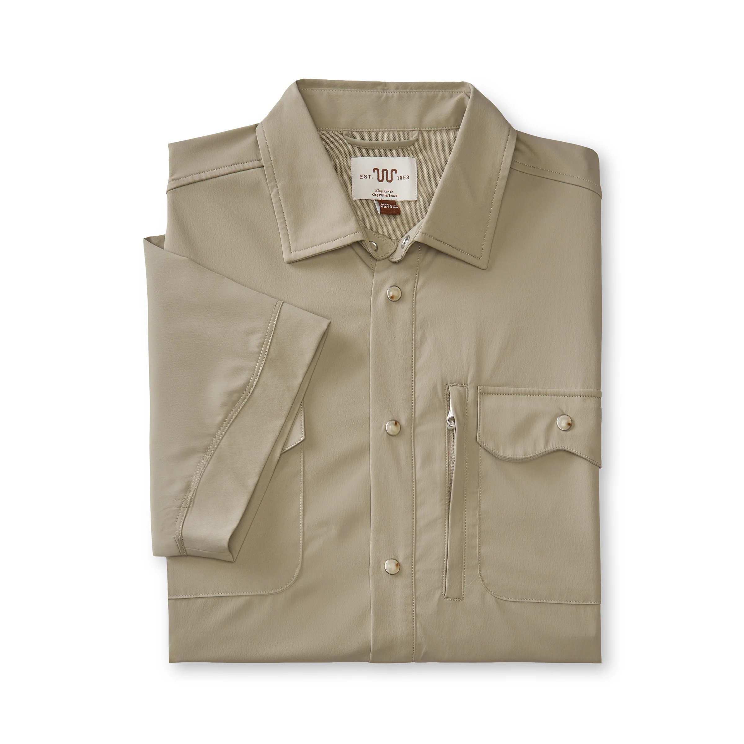 Men's Blue Norther™ Short Sleeve Tech Shirt - Image 3