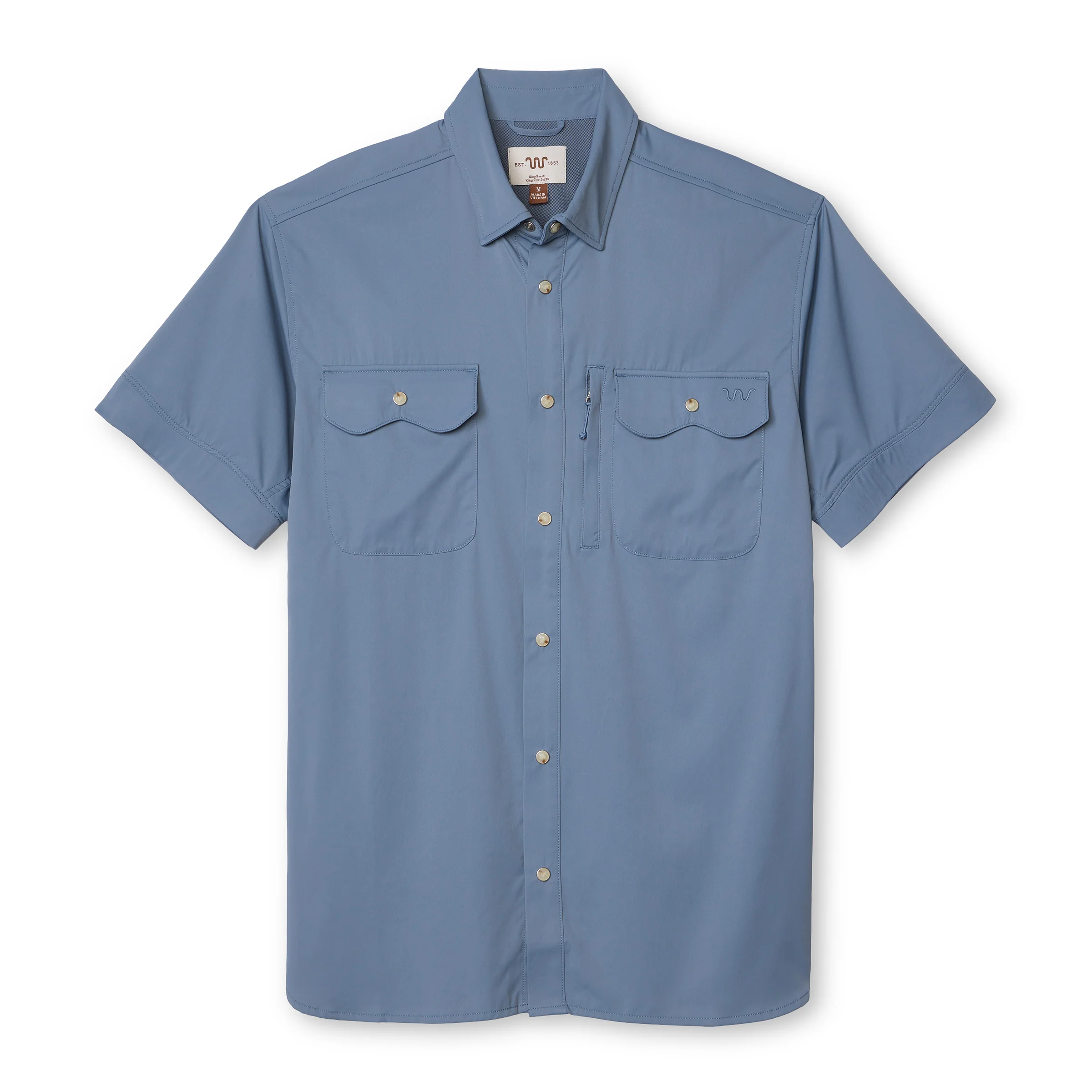 Men's Blue Norther™ Short Sleeve Tech Shirt - Image 36