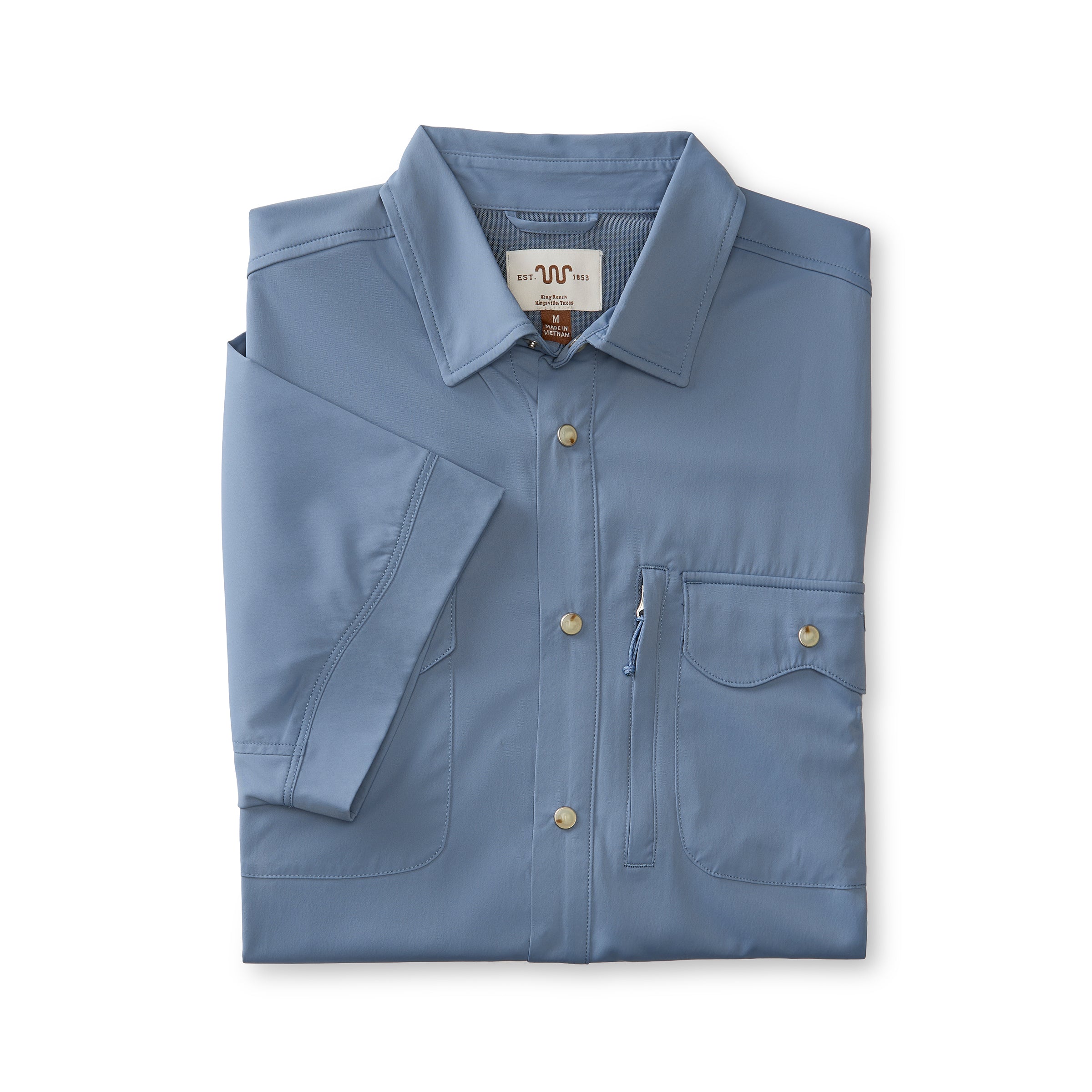 Men's Blue Norther™ Short Sleeve Tech Shirt - Image 38