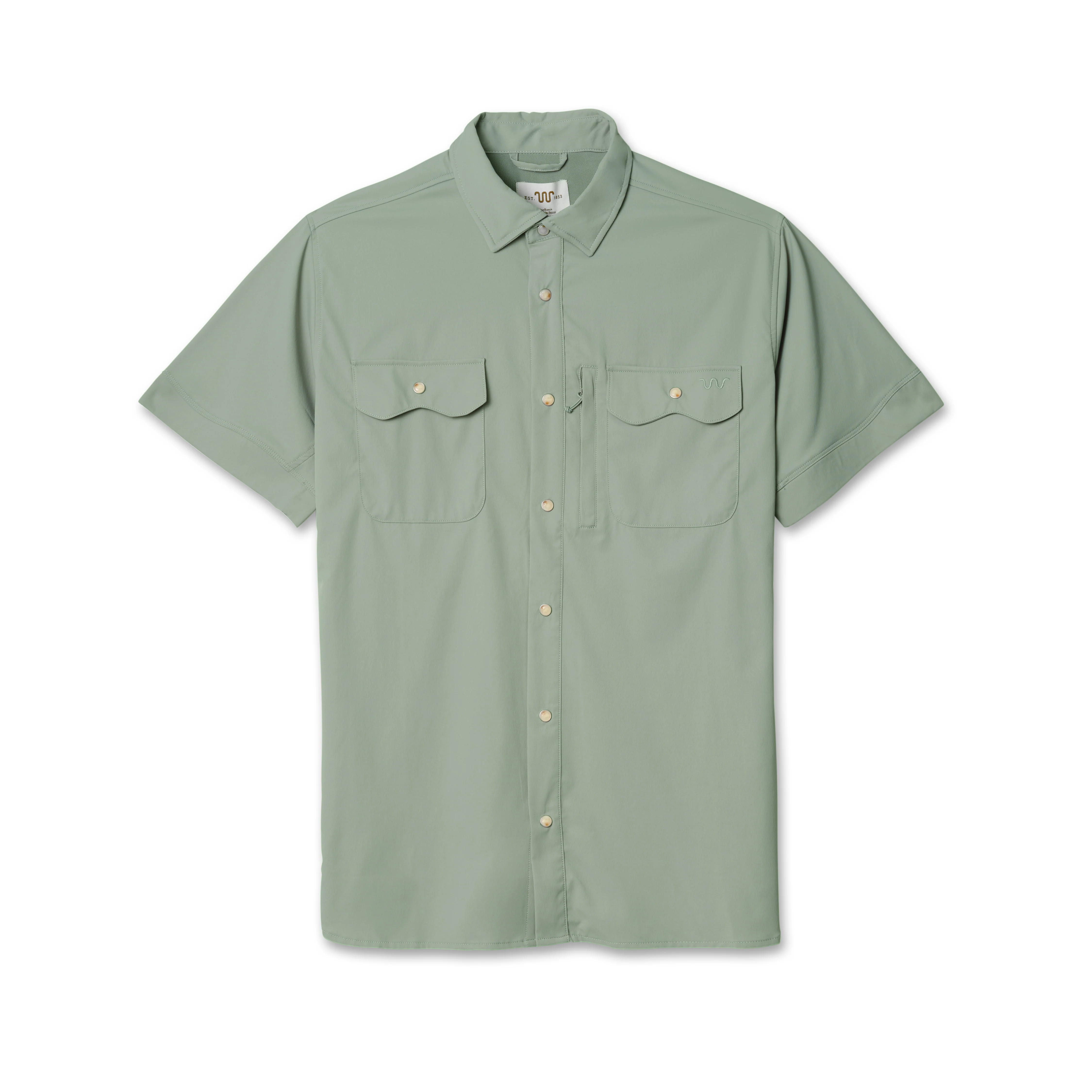 Men's Blue Norther™ Short Sleeve Tech Shirt - Image 5