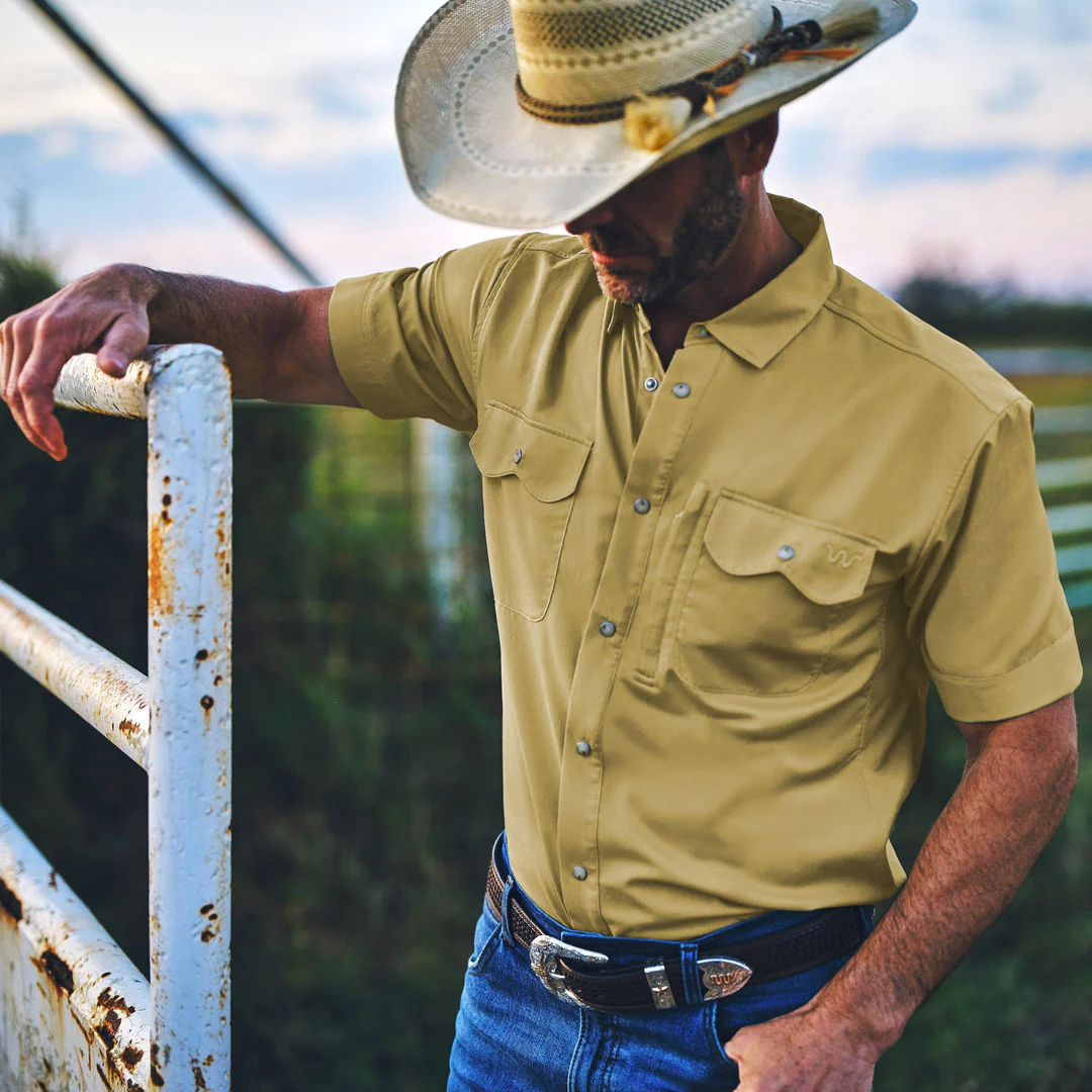 Men's Blue Norther™ Short Sleeve Tech Shirt - Image 52