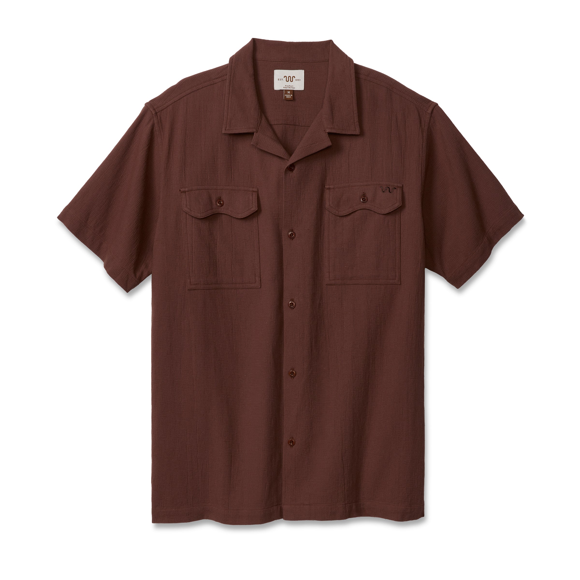 Men's Canelo Basketweave Camp Shirt - Image 11