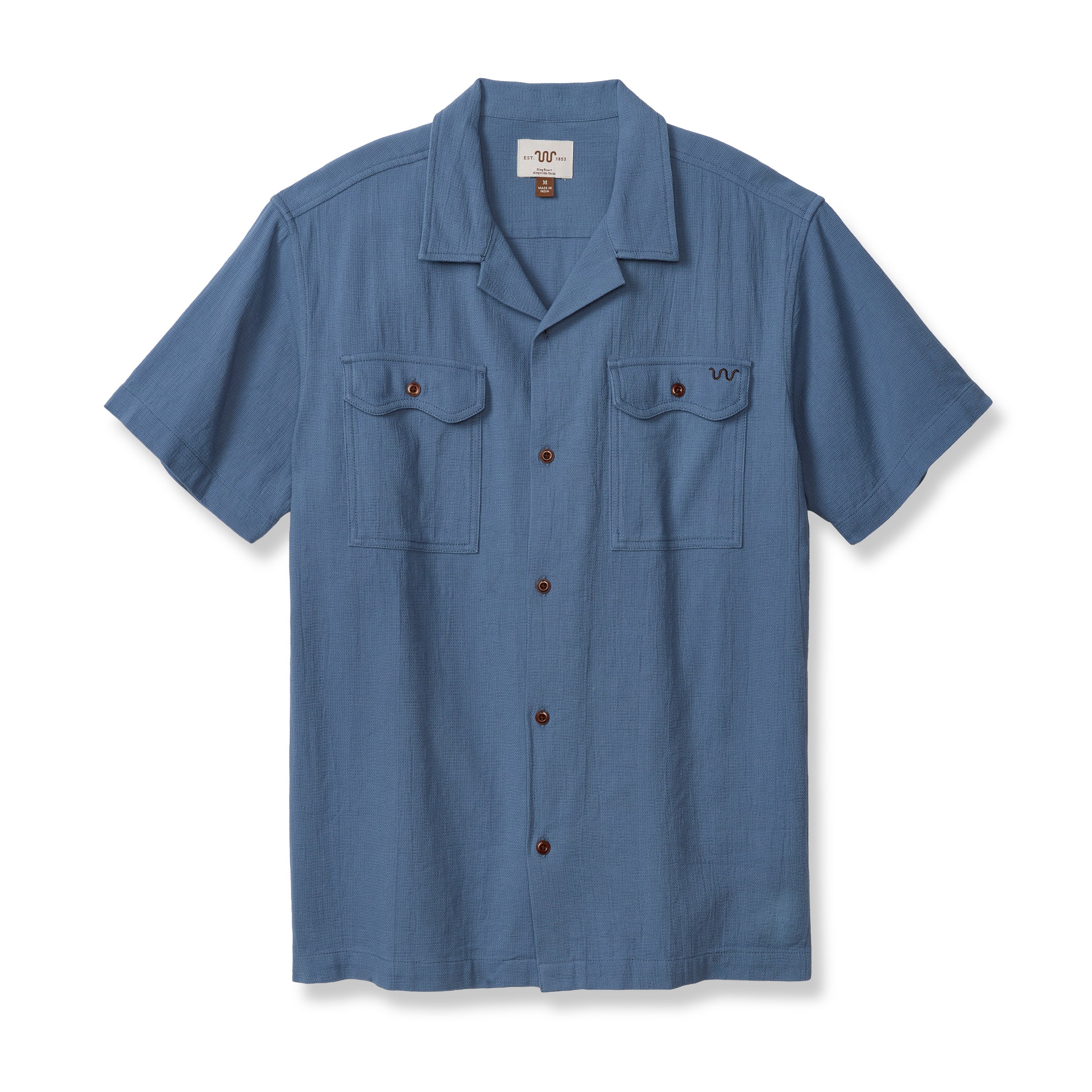 Men's Canelo Basketweave Camp Shirt - Image 2