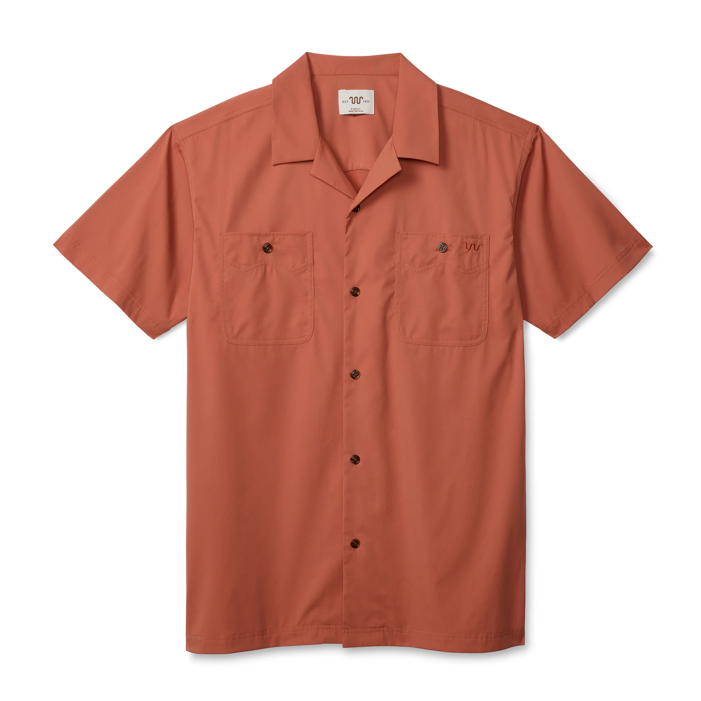 Men's Blue Norther™ Canelo Camp Shirt, Solid - Image 10
