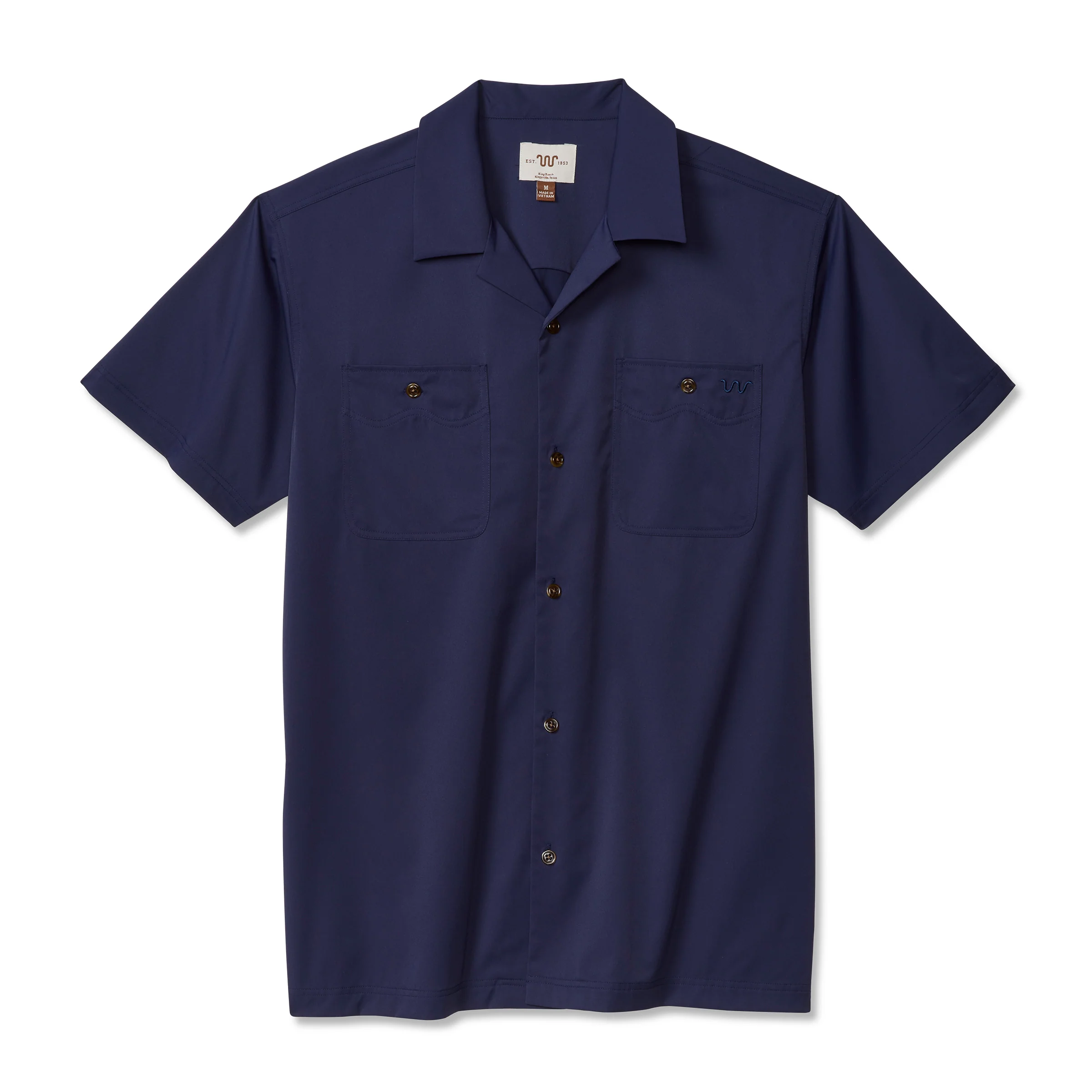 Men's Blue Norther™ Canelo Camp Shirt, Solid - Image 19