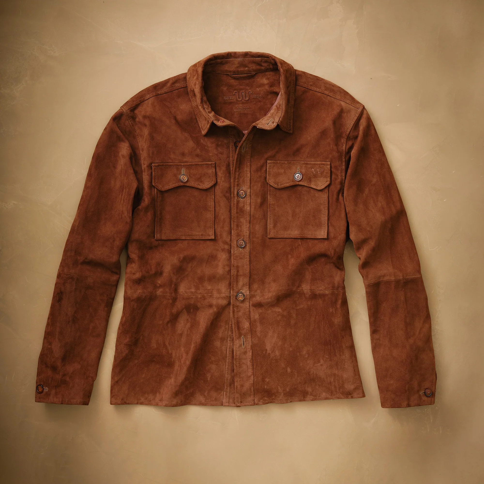 Men's Goat Suede Shacket - Image 6
