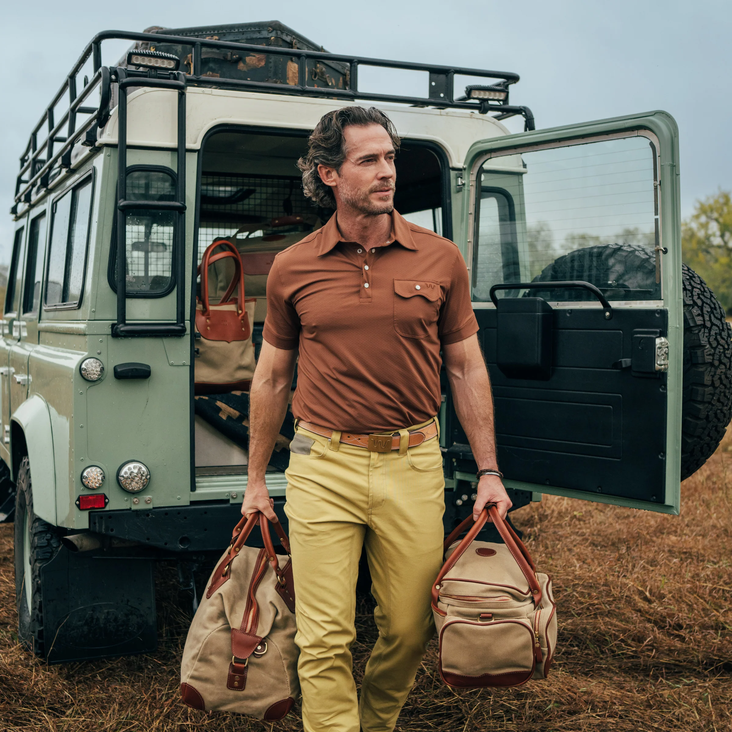 Men's Blue Norther™ Ranch Polo - Image 36