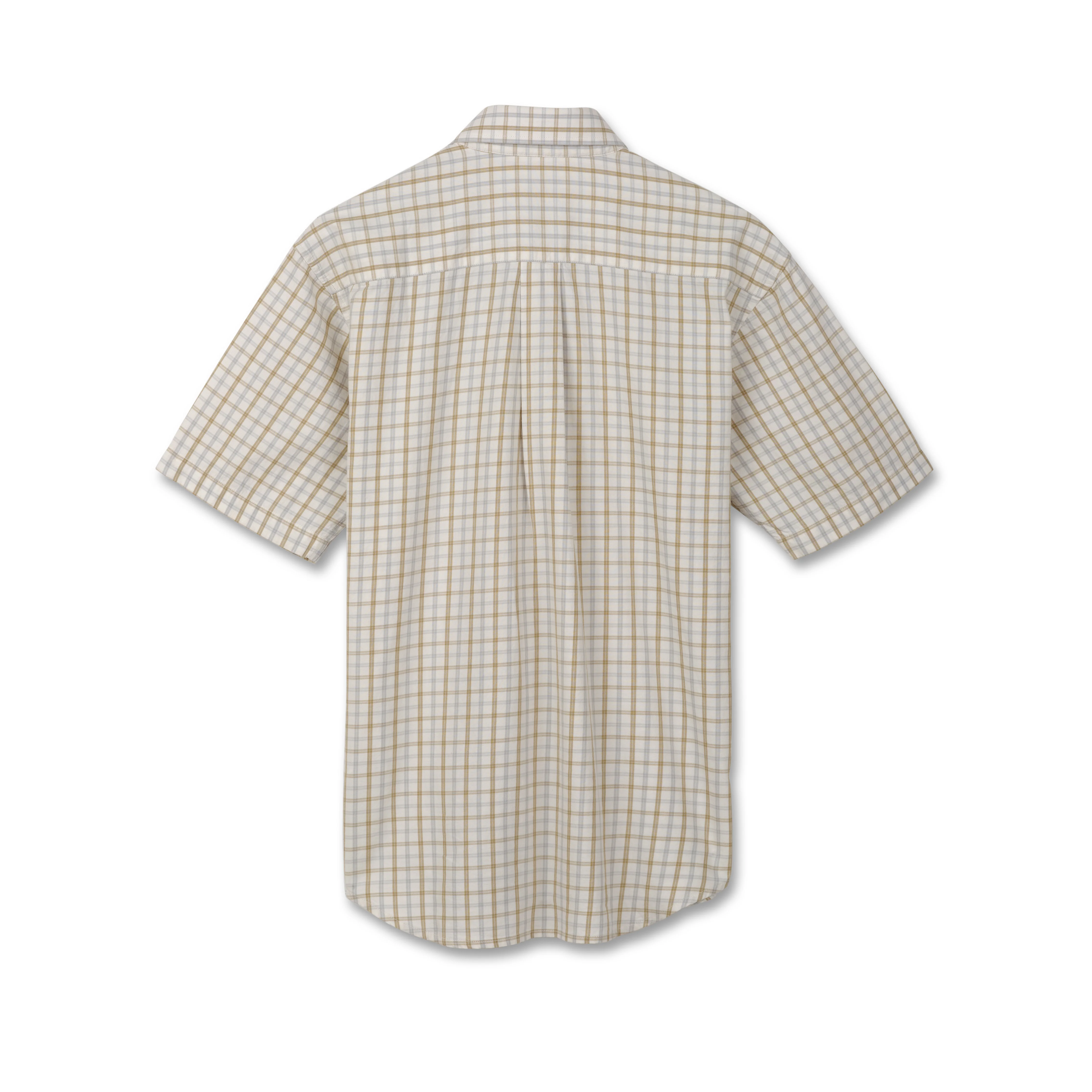 Men's Short Sleeve One Pocket Button Down Shirt - Image 2