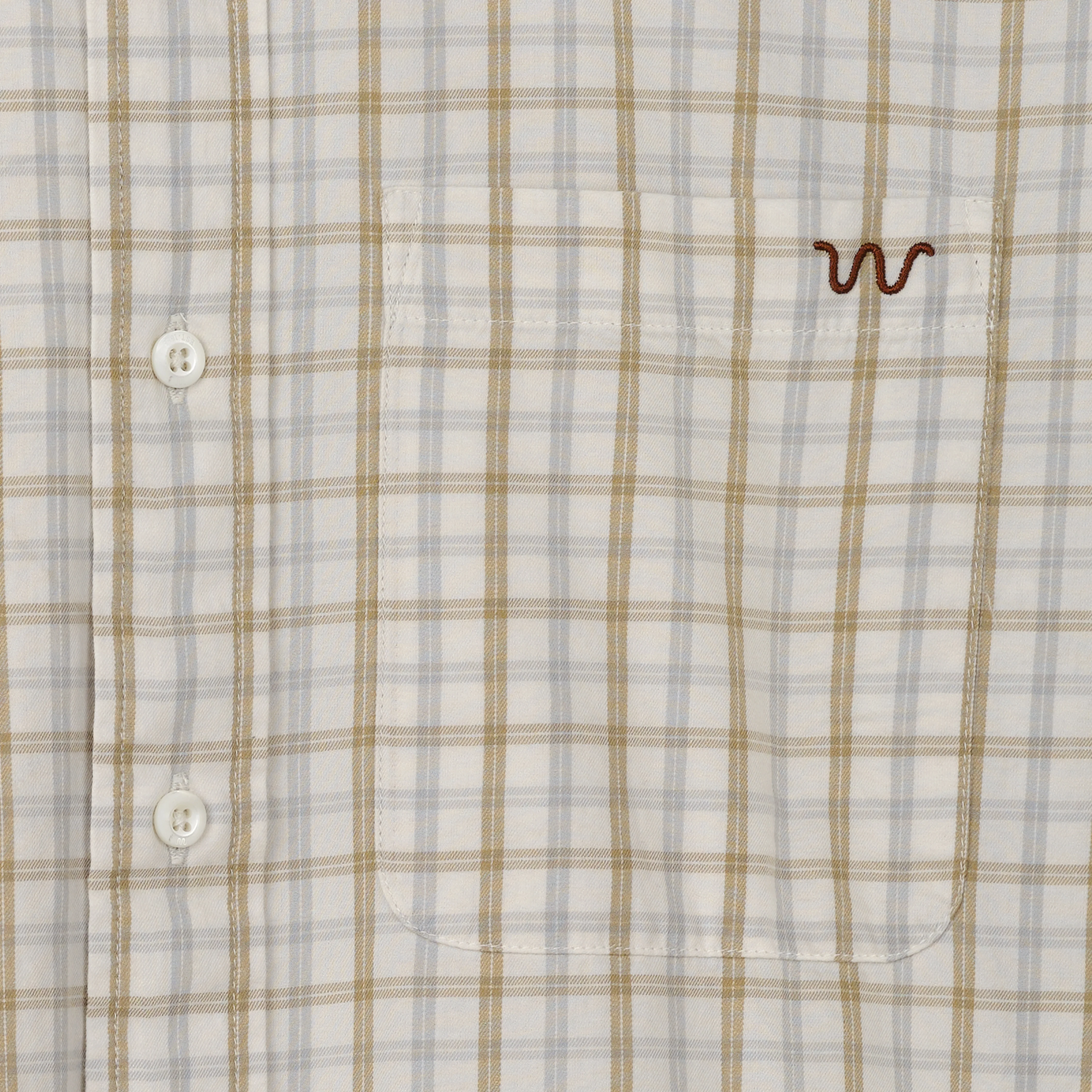 Men's Short Sleeve One Pocket Button Down Shirt - Image 3