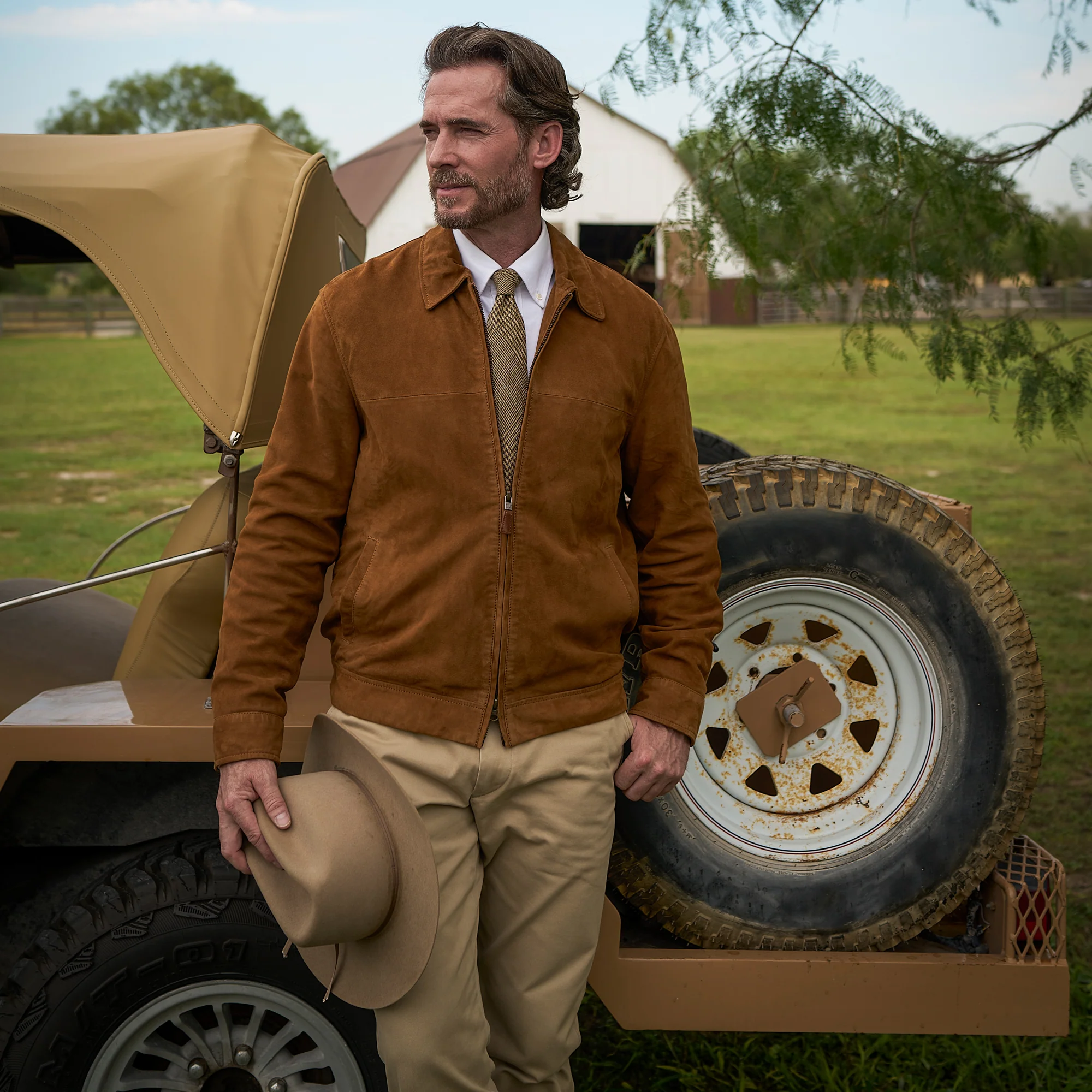 Men's Goat Suede Kleberg Jacket - Image 5