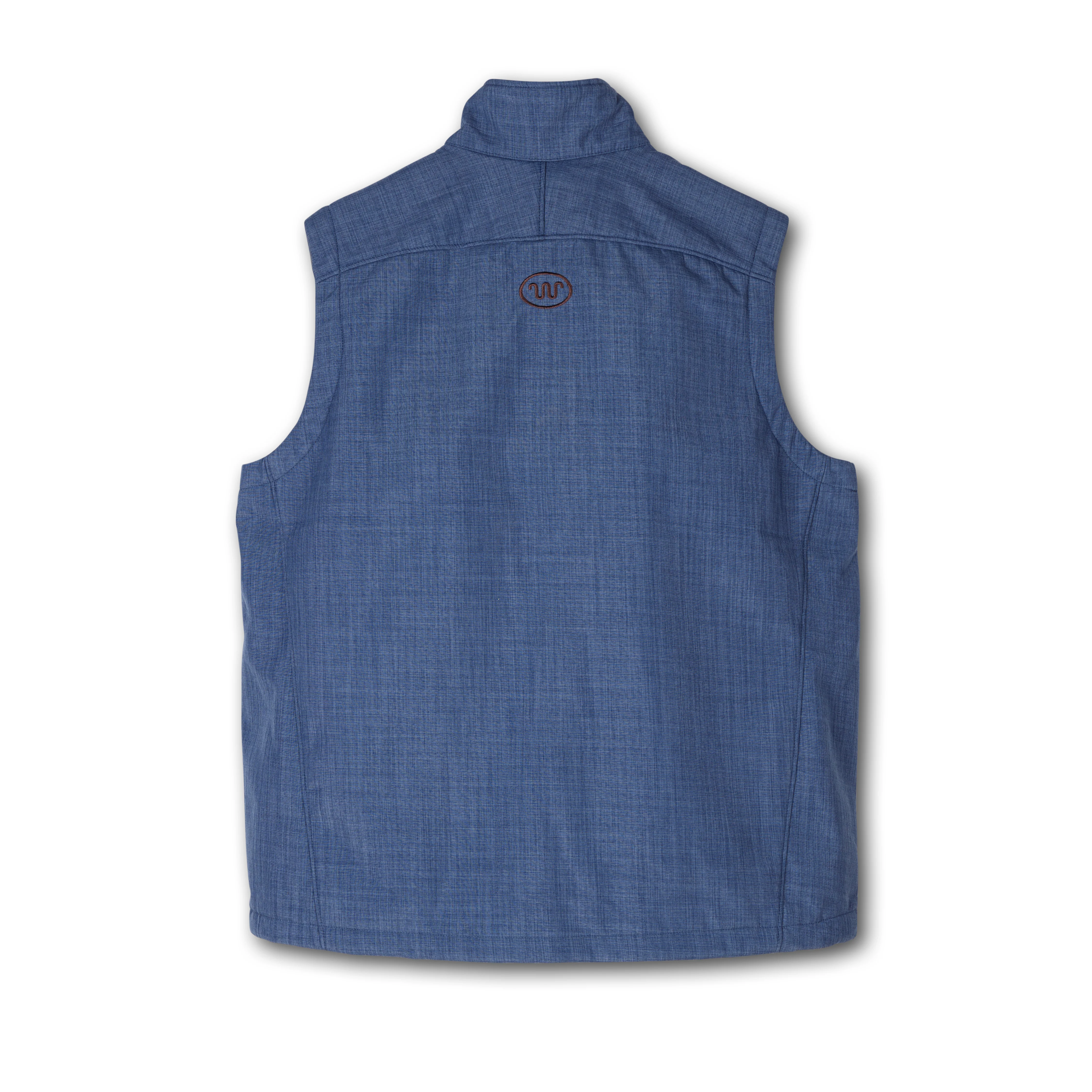 Men's Textured Bonded Poly Vest - Image 2