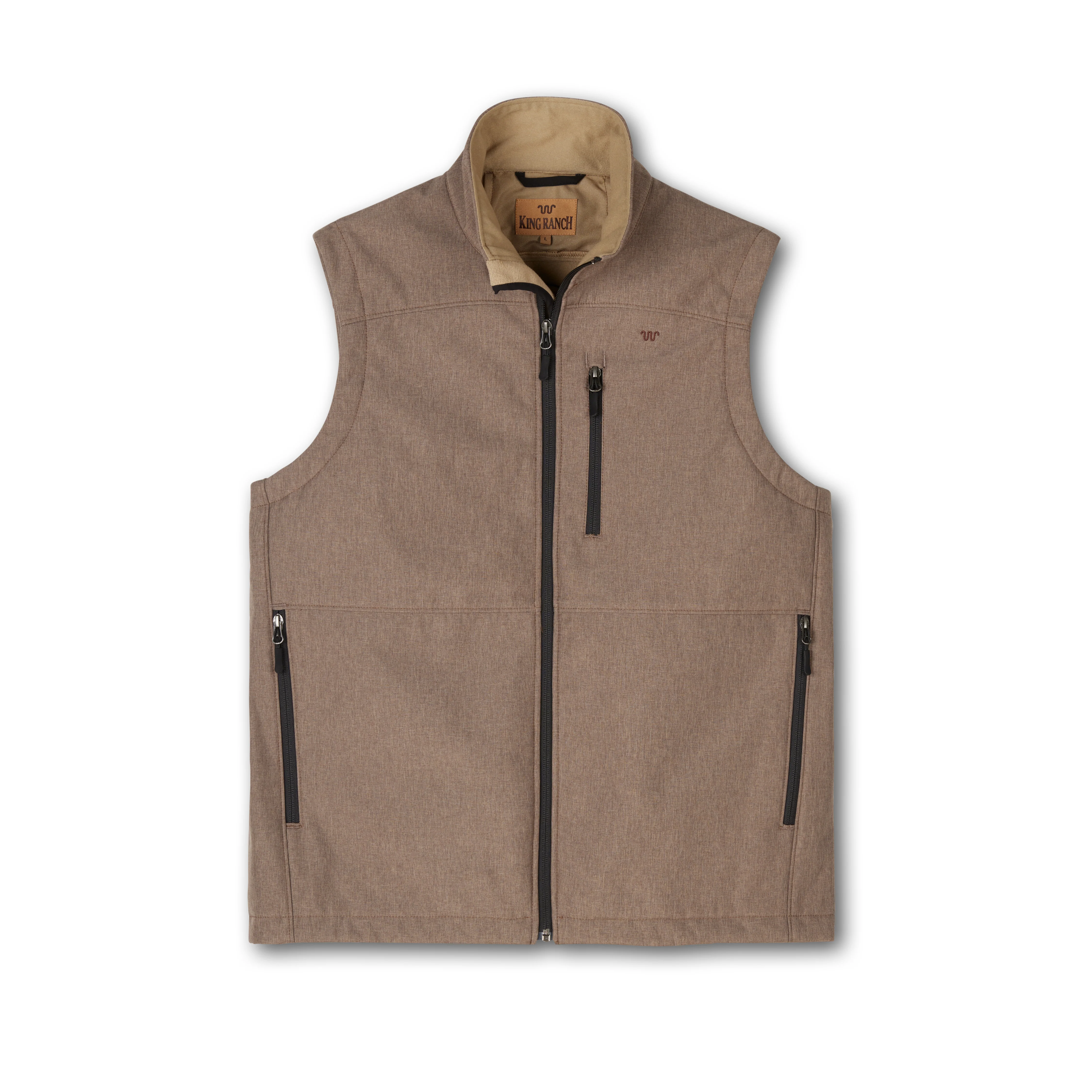 Men's Textured Bonded Poly Vest - Image 5