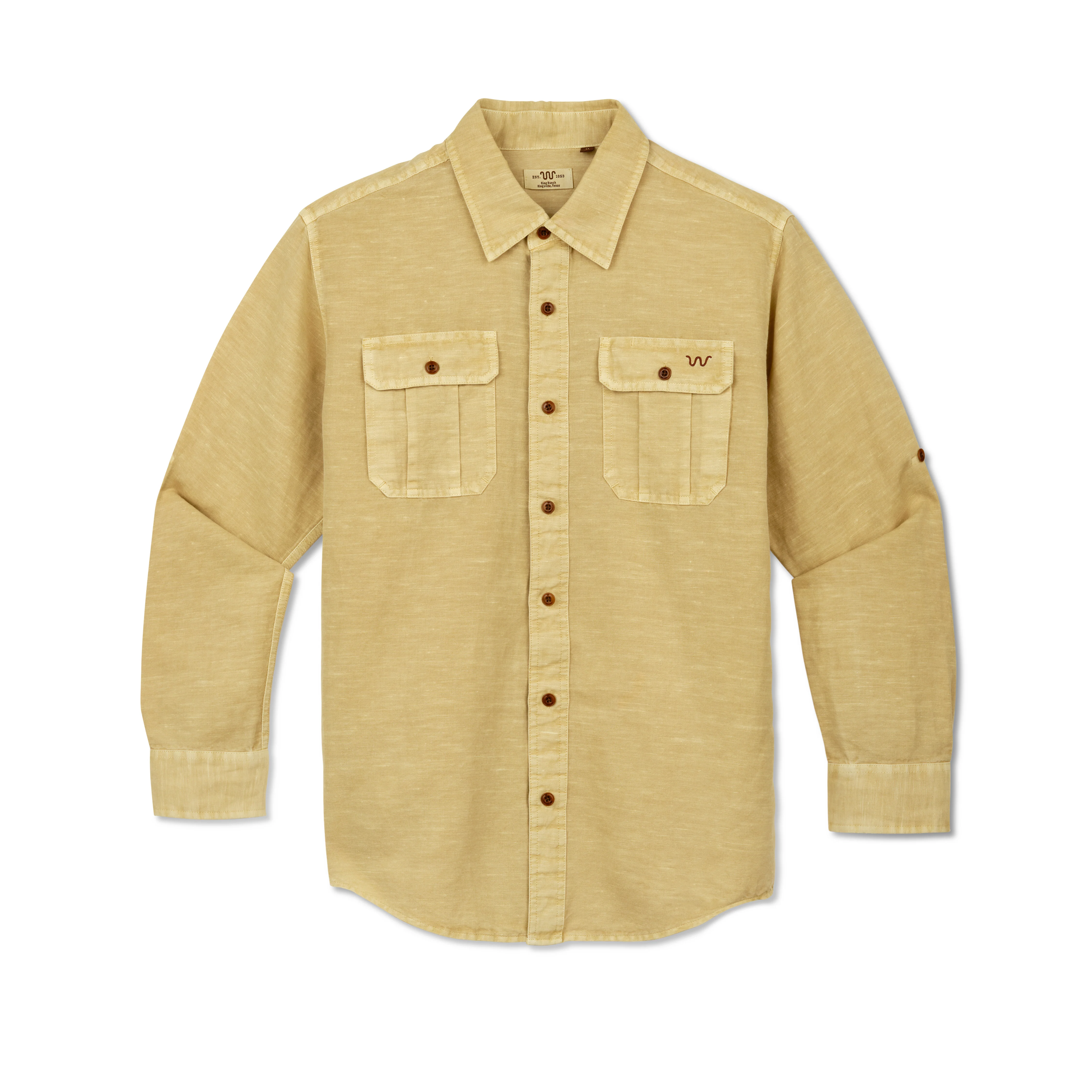 Men's Linen Utility Shirt - Image 17