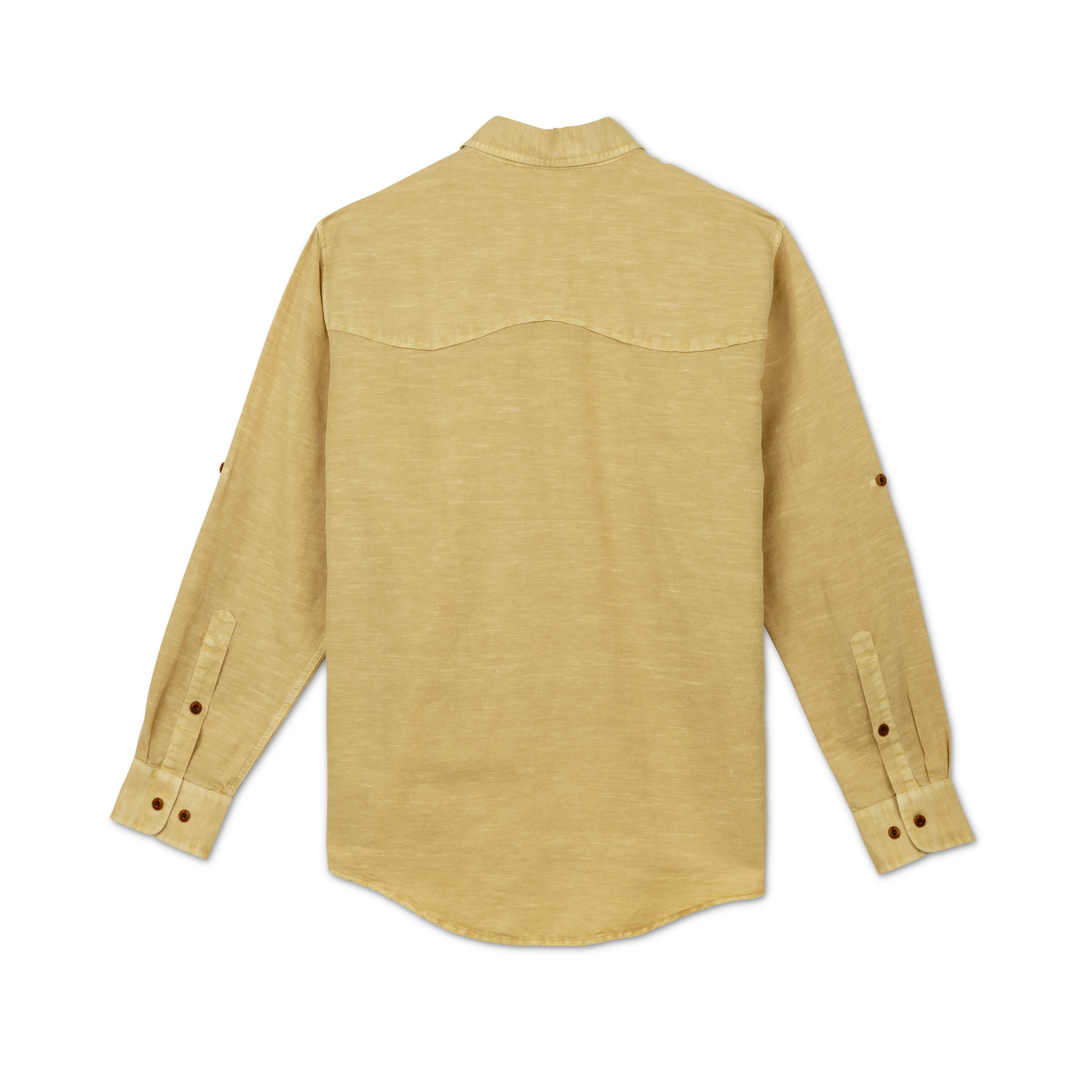 Men's Linen Utility Shirt - Image 19