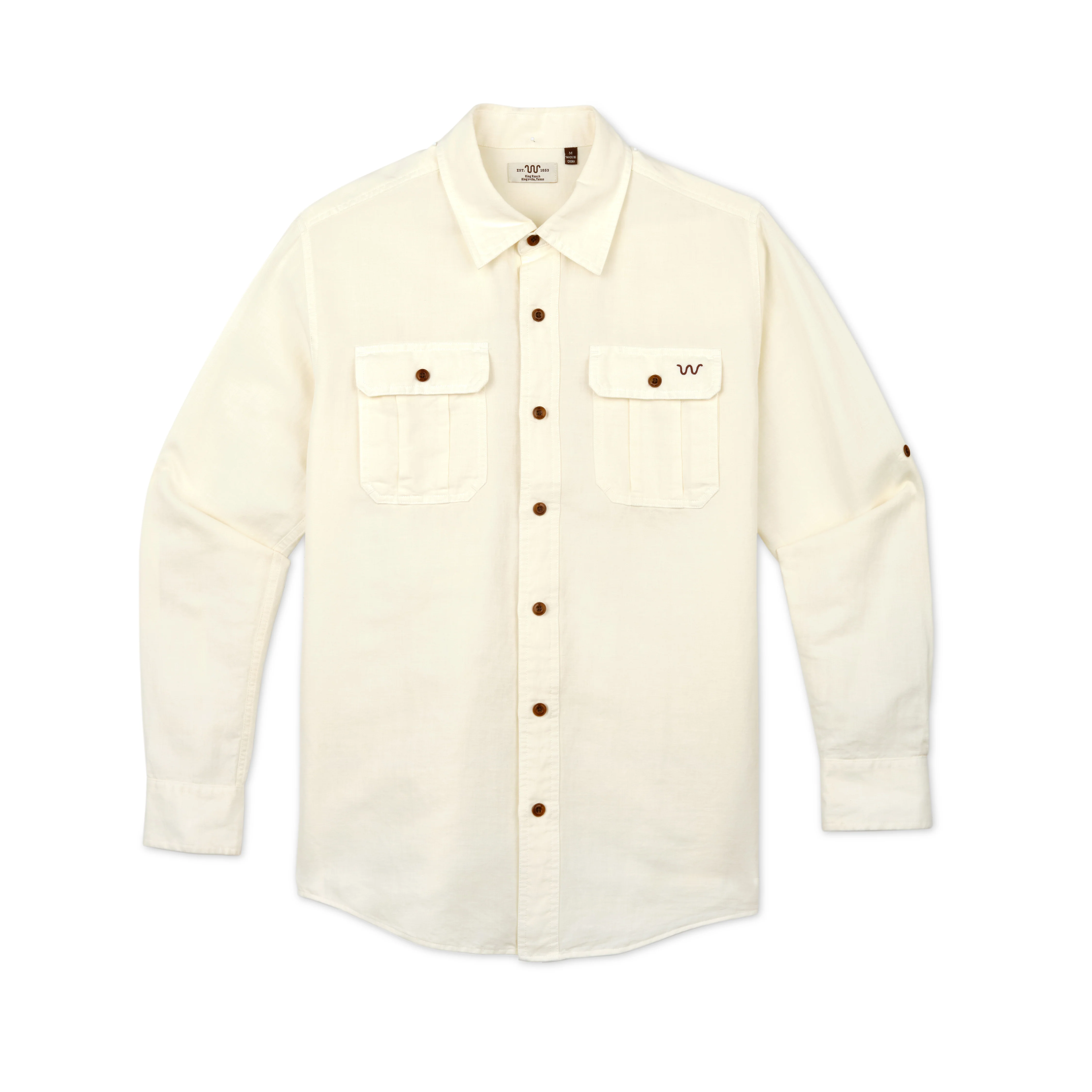 Men's Linen Utility Shirt - Image 21