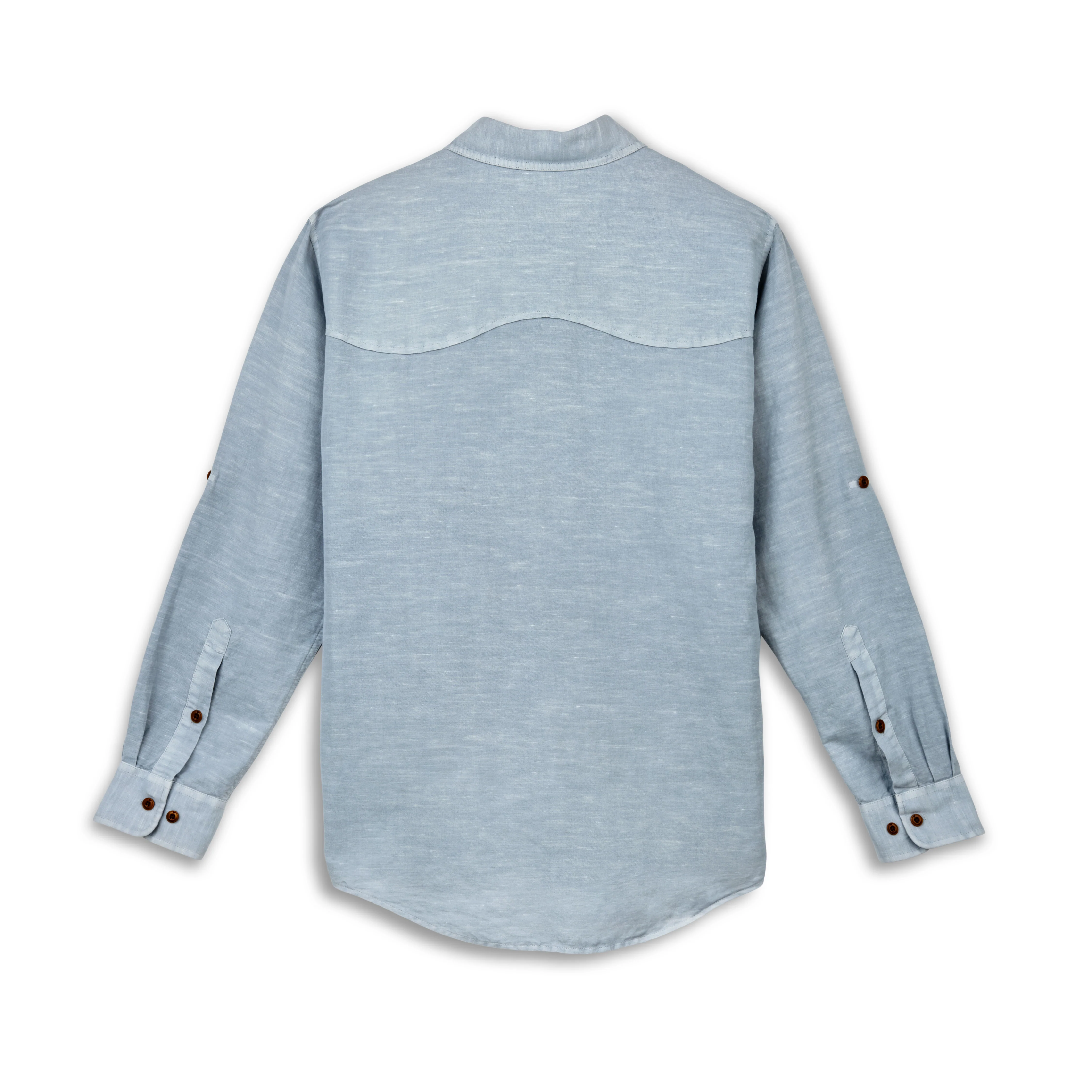 Men's Linen Utility Shirt - Image 27