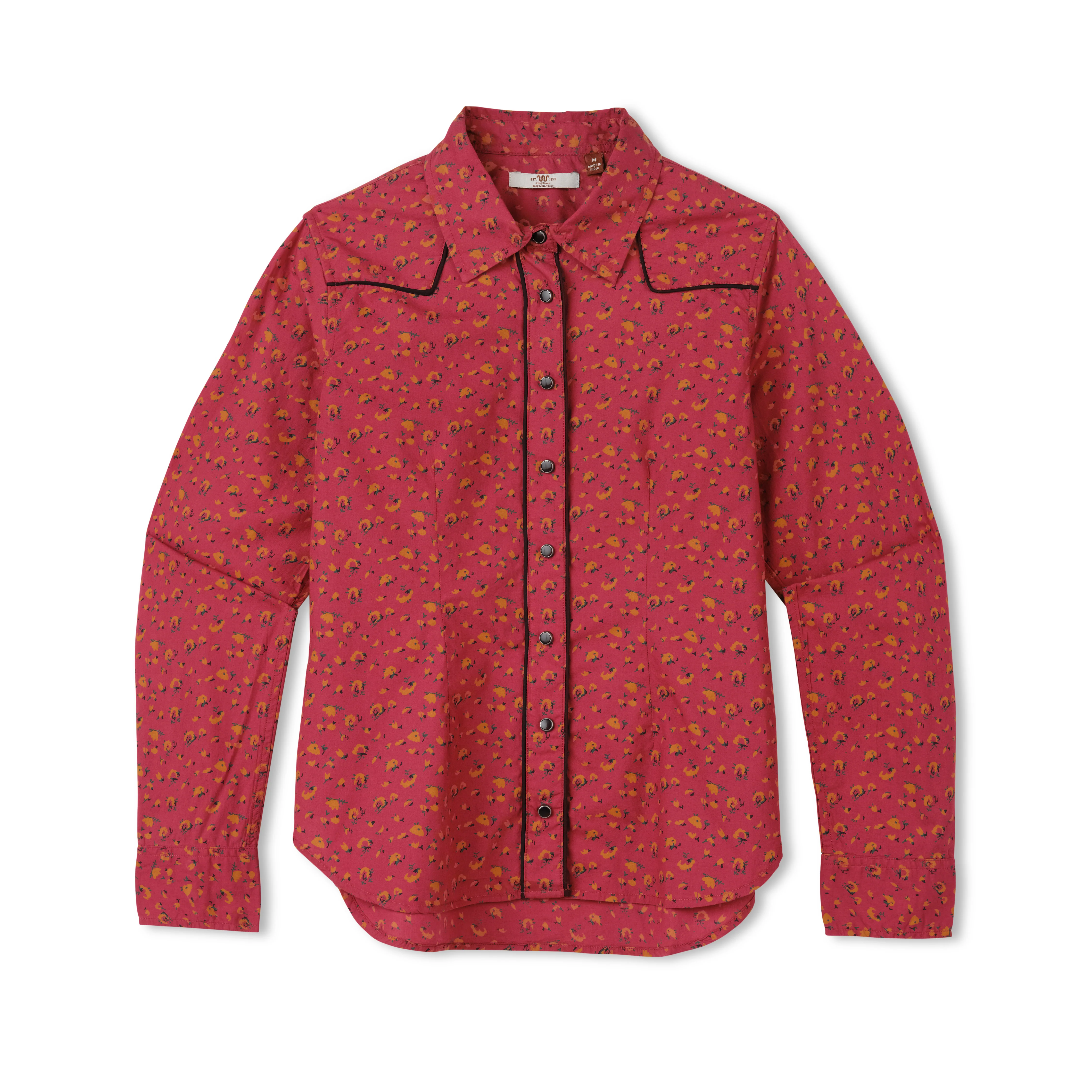 Women's Pearl Snap Ranch Shirt - Image 12
