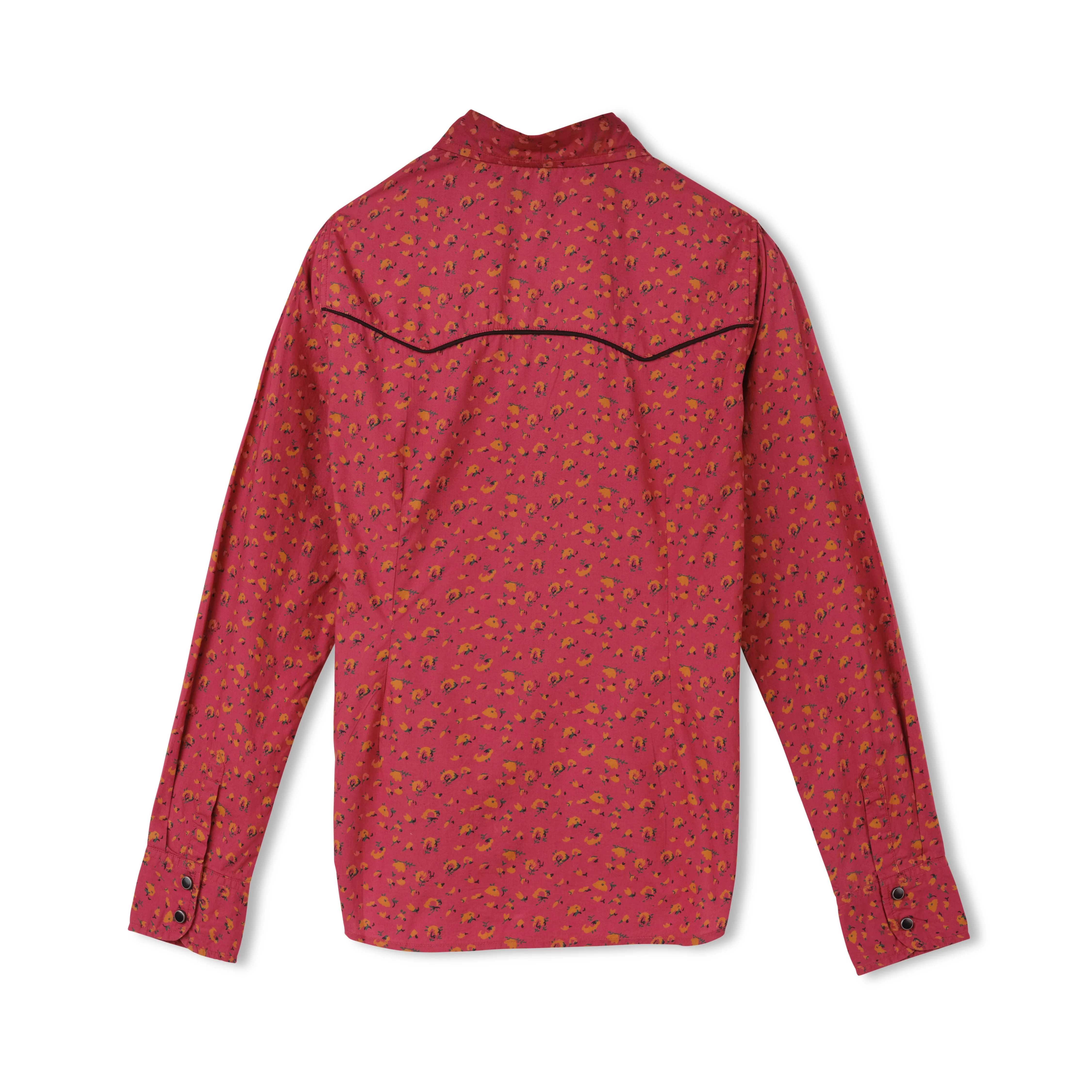 Women's Pearl Snap Ranch Shirt - Image 13